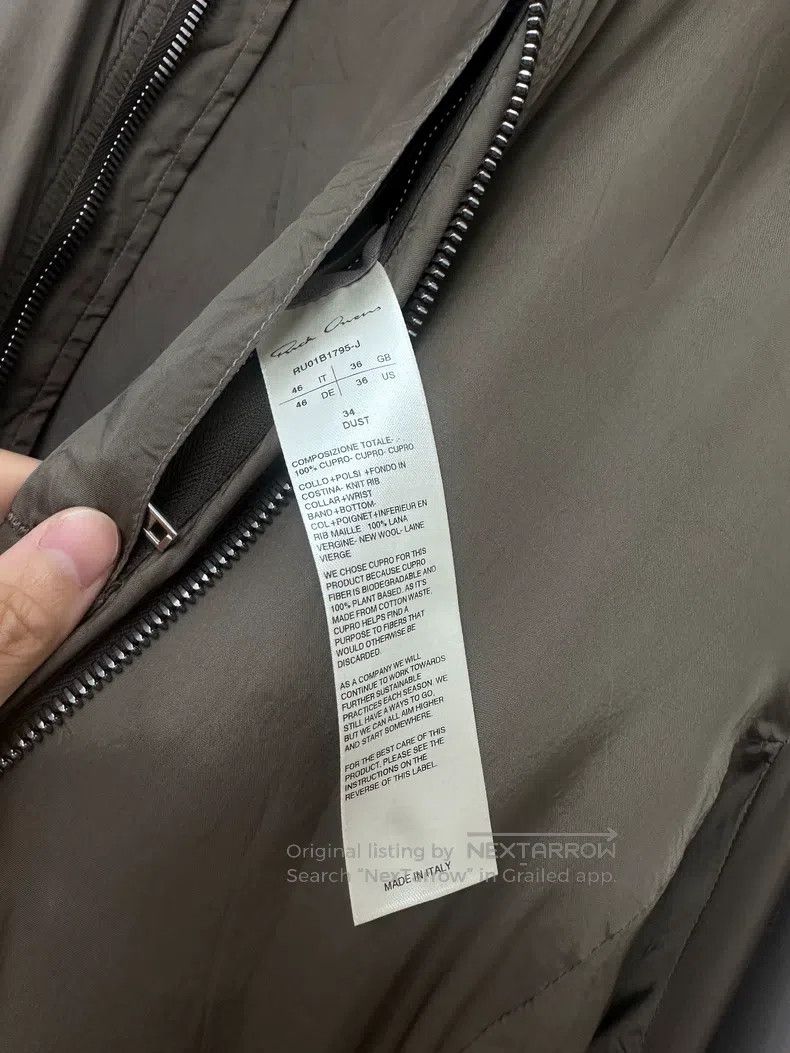 Rick Owens RICK OWENS size 46 jacket Size M / US 6-8 / IT 42-44 - 4 Thumbnail