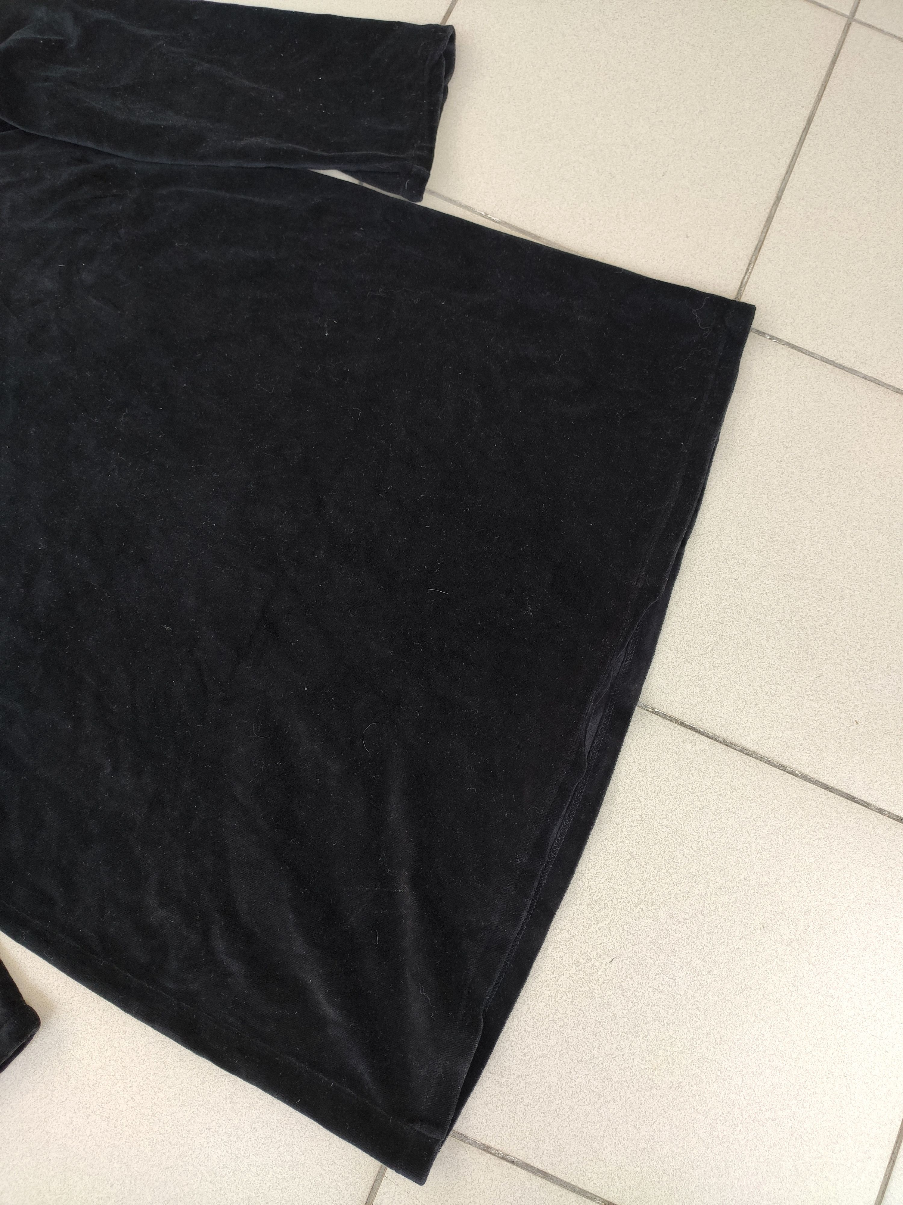 Marimekko × Vintage Vintage Marimekko x Jukka Rintala women dress welour black Size L / US 10 / IT 46 - 4 Thumbnail
