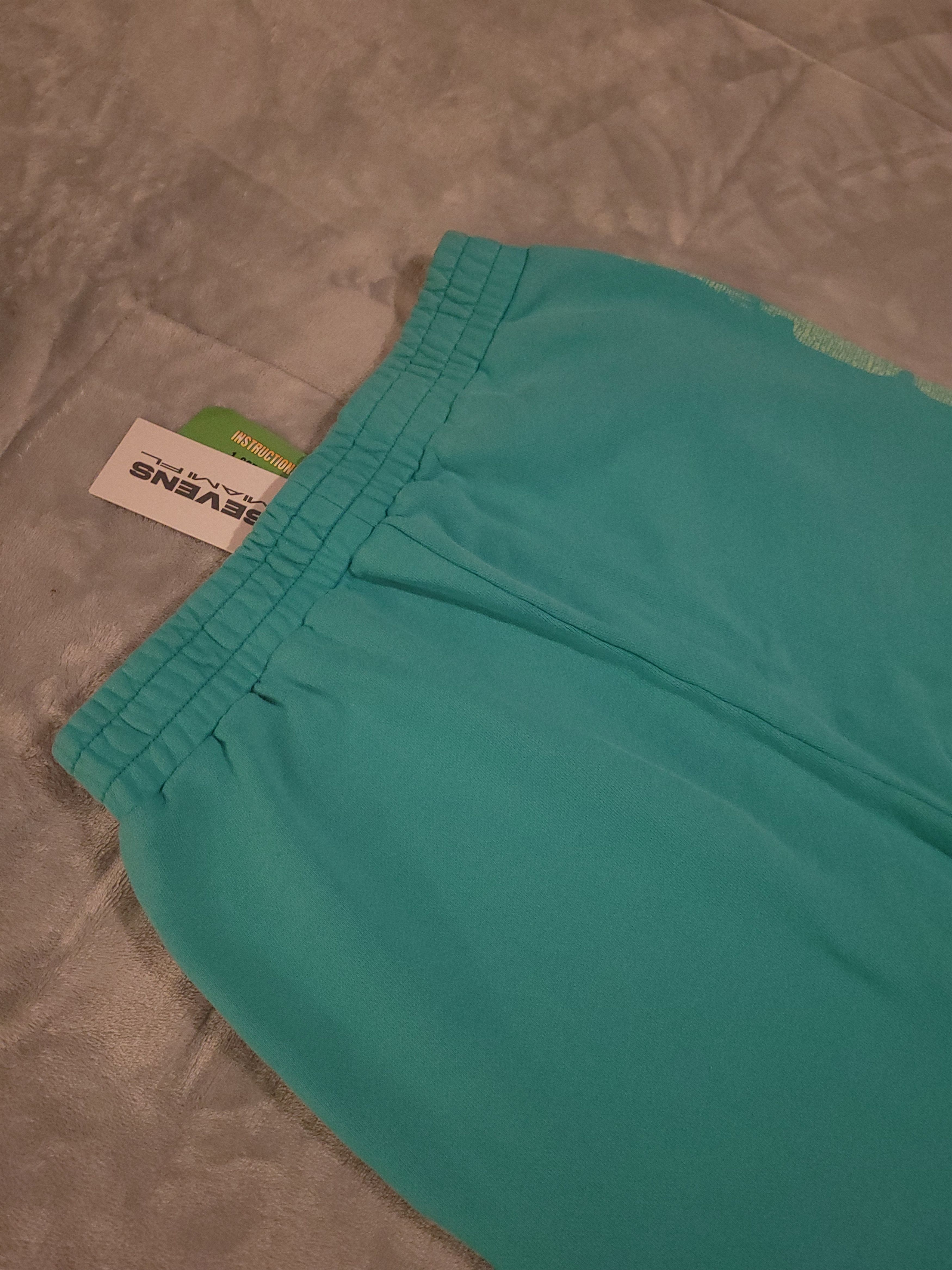 TRIPLE SEVENS Triple Sevens- Washed Blue Wide Leg Sweats -Men's Large BNWT Size US 34 / EU 50 - 11 Thumbnail