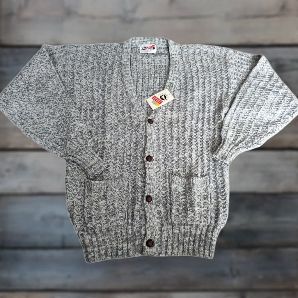 Arrow Vintage 1960's Arrow Cum Laude Shaggy Mohair Cardigan | Grailed