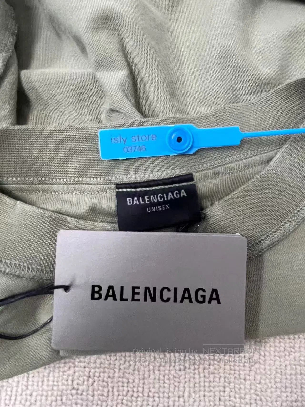 Balenciaga Balenciaga Men's Solid Retro Crewneck T-Shirt. Size US S / EU 44-46 / 1 - 5 Thumbnail