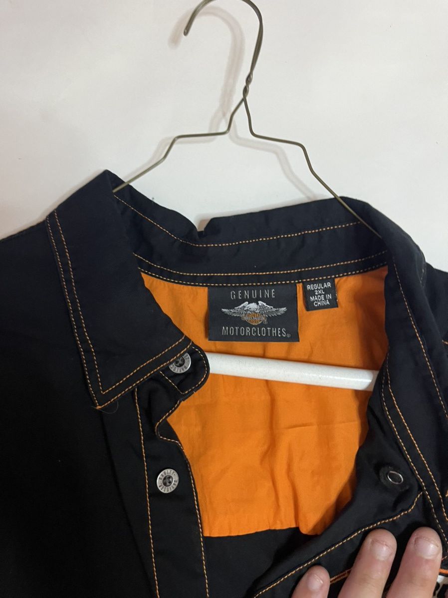 Harley Davidson × Vintage Harley Mechanic Shirt Contrast Stitched sz XXL Size US XXL / EU 58 / 5 - 6 Thumbnail
