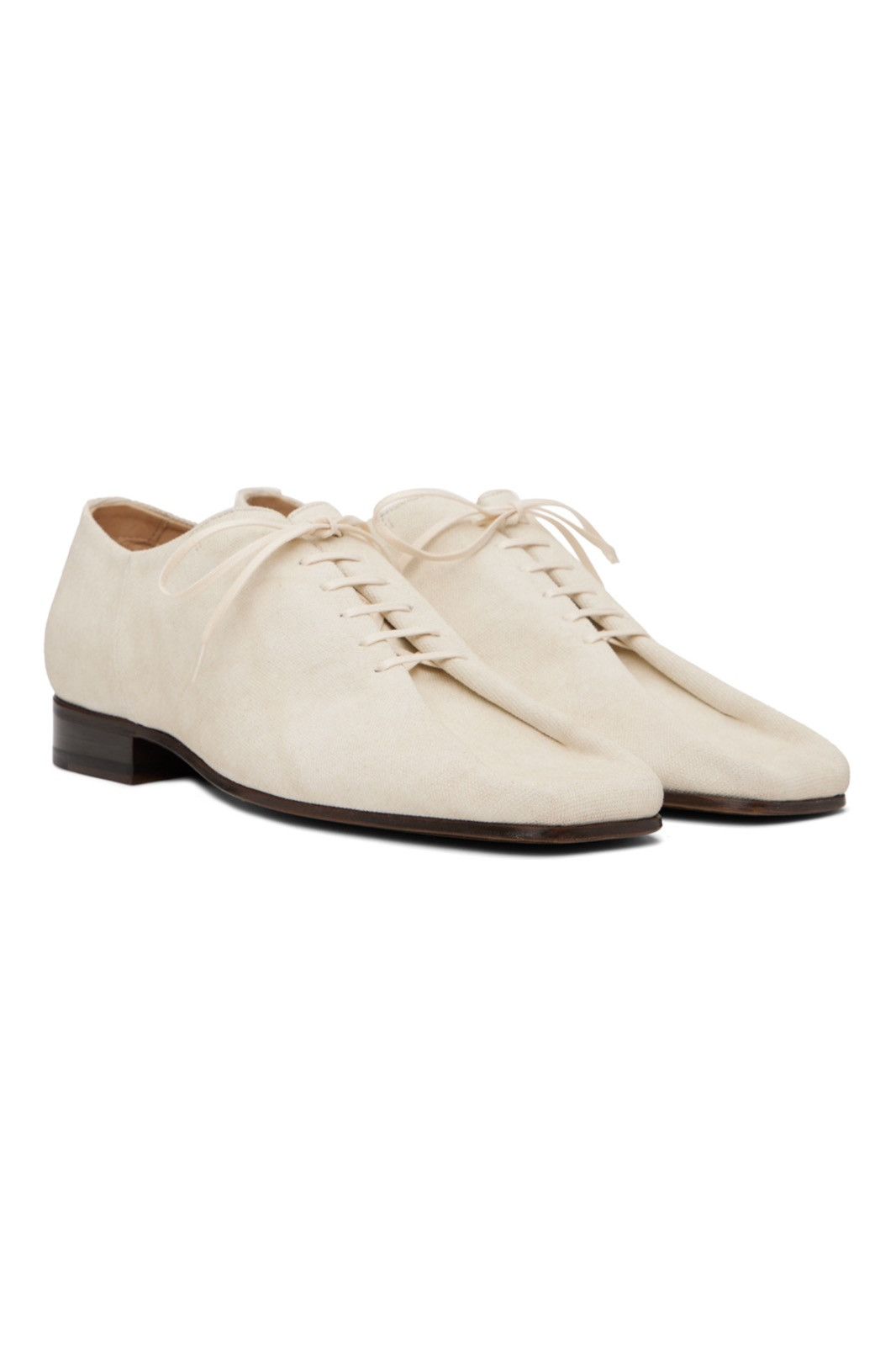 Lemaire Lemaire SOURIS CLASSIC DERBIES DIRTY WHITE EU42 US 9 Size US 9 / EU 42 - 4 Thumbnail
