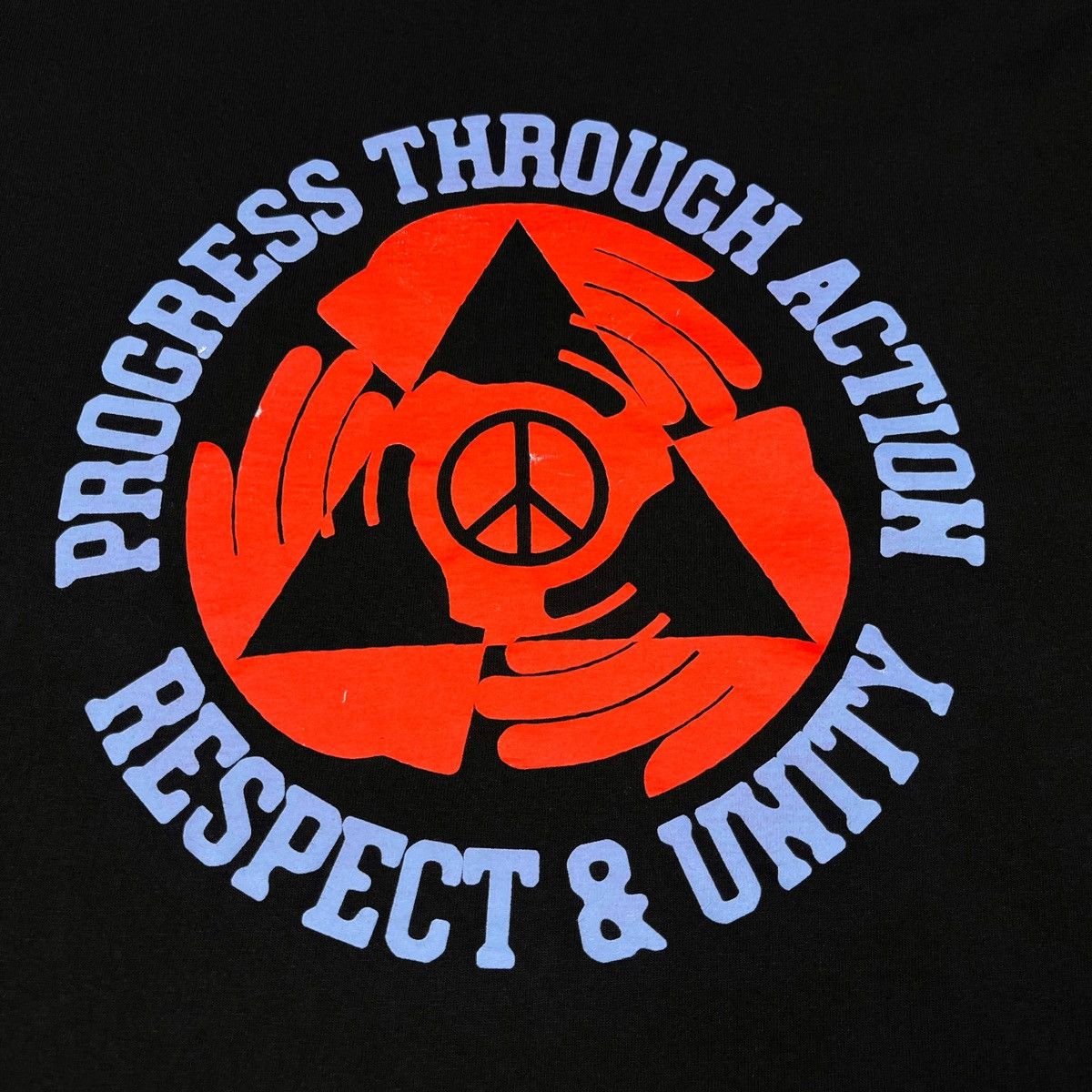 Obey Obey Unity & Respect Black T-Shirt Size US M / EU 48-50 / 2 - 3 Thumbnail