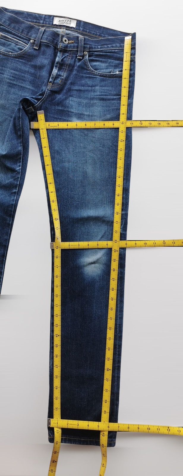 Naked & Famous Naked & Famous Left Hand Twill Selvedge SuperskinnyGuy 32x43 Size US 32 / EU 48 - 13 Thumbnail