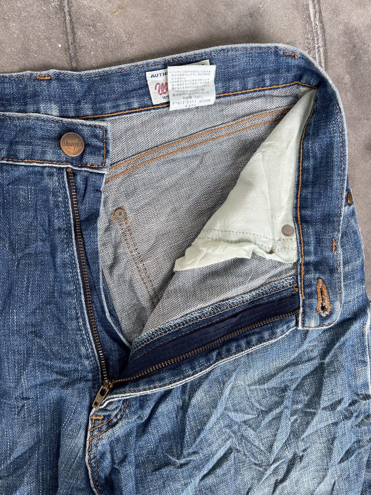 Wrangler JAPAN MADE Wrangler Lady Blue Bell Size 31" - 8 Thumbnail
