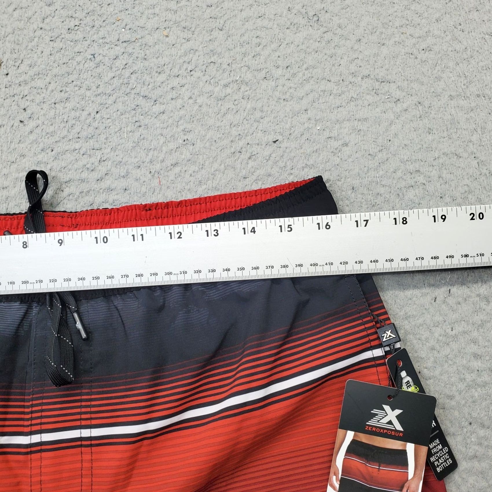 ZeroXposur ZeroXposur Board Shorts Mens M Multi Lined Camo Striped Performance Water Polo Size US M / EU 48-50 / 2 - 3 Thumbnail