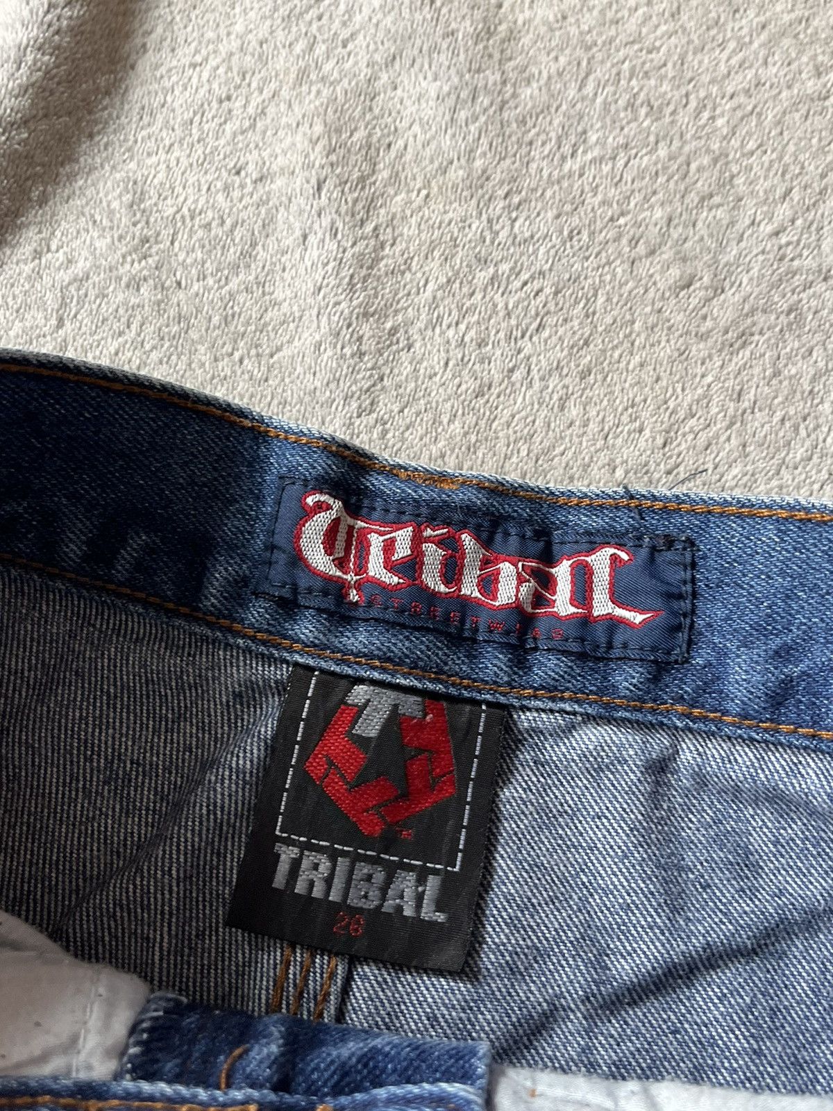 JNCO × Tribal Streetwear × Vintage Vintage Y2K Jnco Tribal Gear Baggy Pants RAP Hiphop skate op Size US 28 / EU 44 - 5 Thumbnail