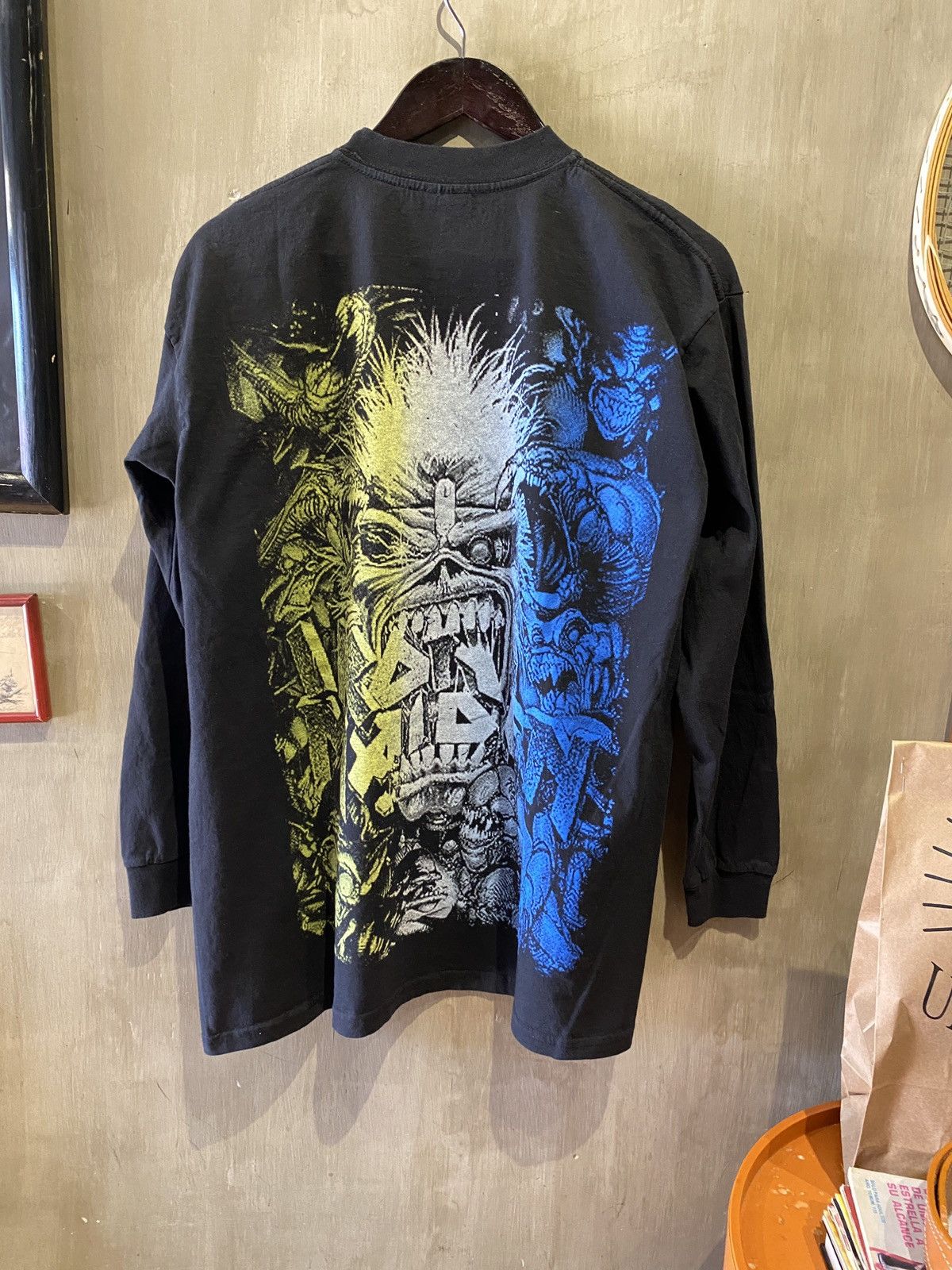 Vintage Iron Maiden number of the beast AOP long sleeve Size US XL / EU 56 / 4 - 3 Thumbnail