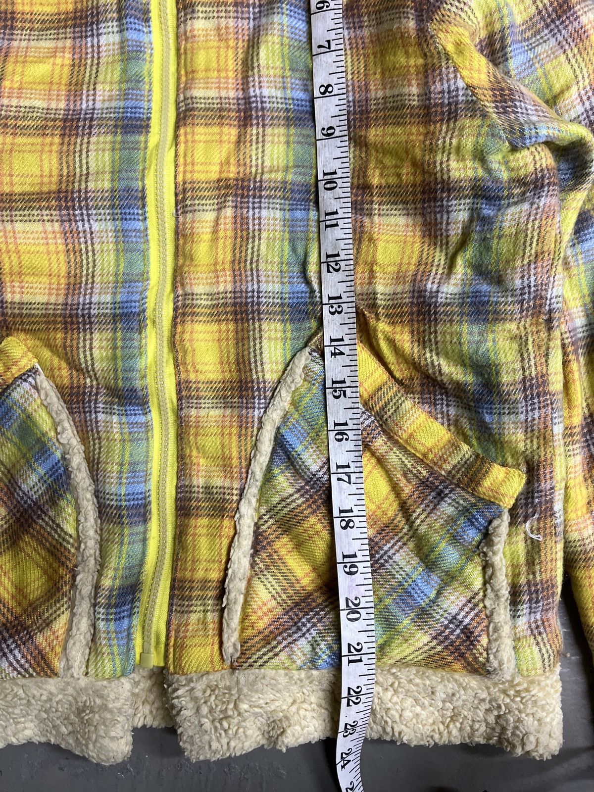 Hysteric Glamour Hysteric Style Plaid Shearling Jacket Size US S / EU 44-46 / 1 - 6 Thumbnail