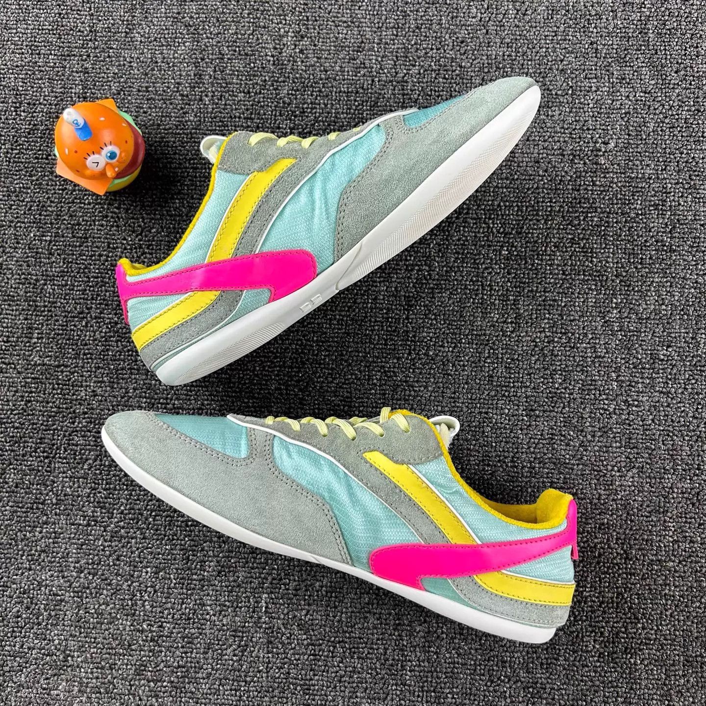 Miu Miu MIU MIU 25s color blocked sneakers Size US 7.5 / IT 37.5 - 3 Thumbnail
