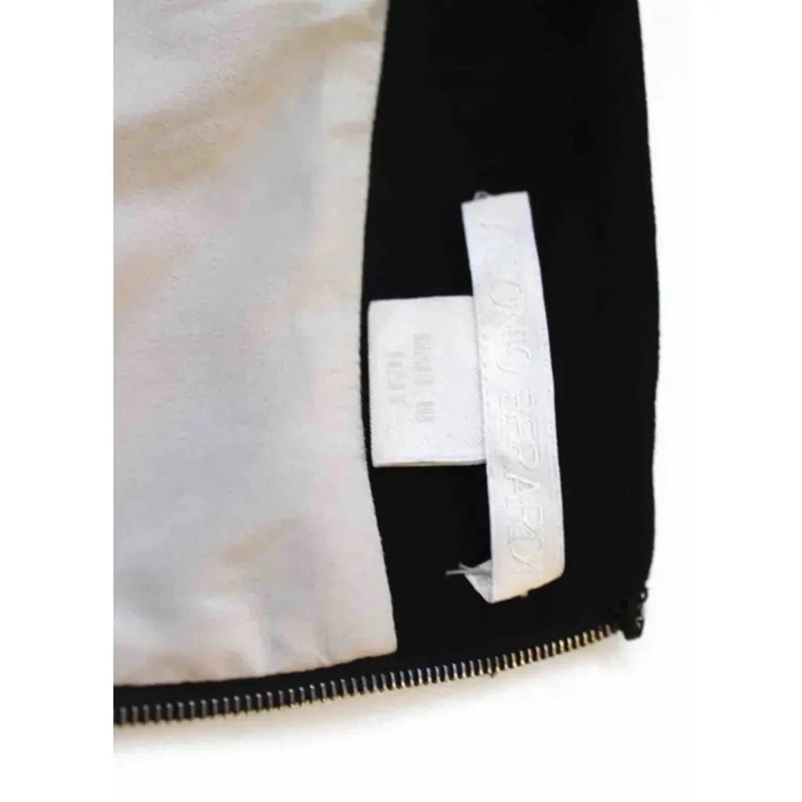 Other Antonio Berardi Black Embellished Panel Pencil Dress 40 uk 8 Size S / US 4 / IT 40 - 4 Thumbnail