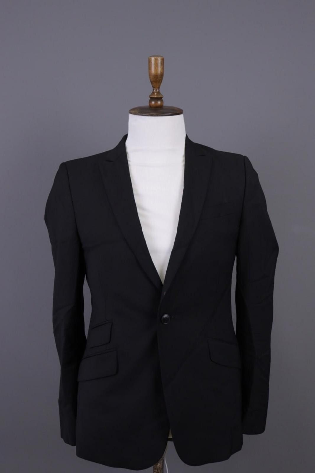 J.Lindeberg J.Lindeberg Black Men's Pure Wool Sport Coat Jacket 48 Long Size US M / EU 48-50 / 2 - 1 Thumbnail