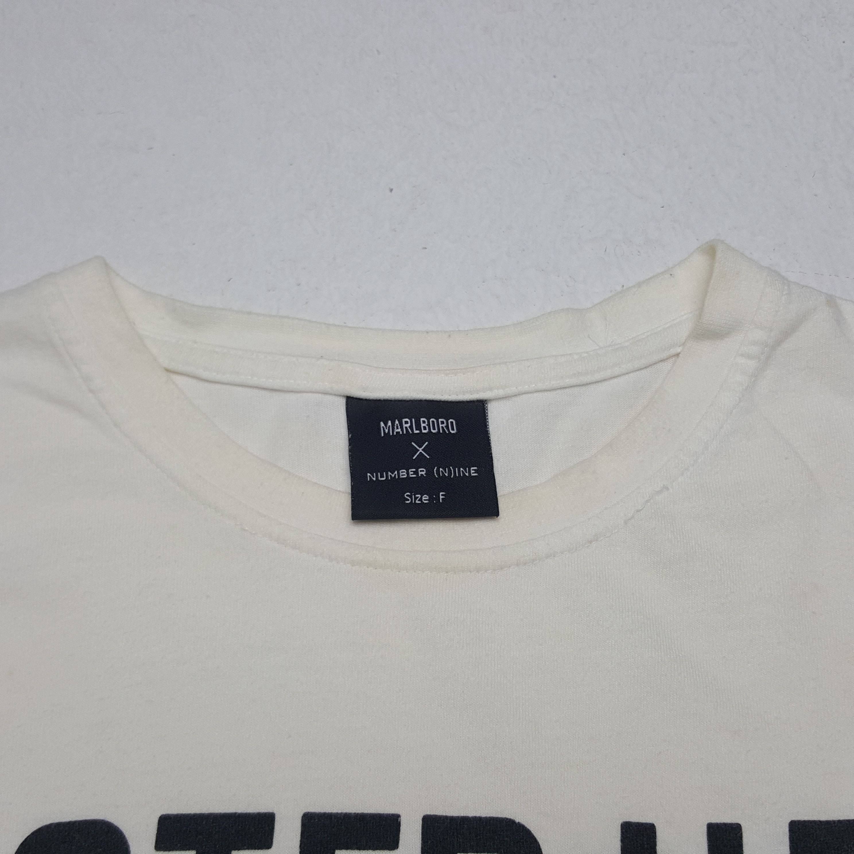 Marlboro × Number (N)ine × Vintage Vintage Number Nine Step Up Out Of Your Box Tshirt Size US M / EU 48-50 / 2 - 5 Thumbnail