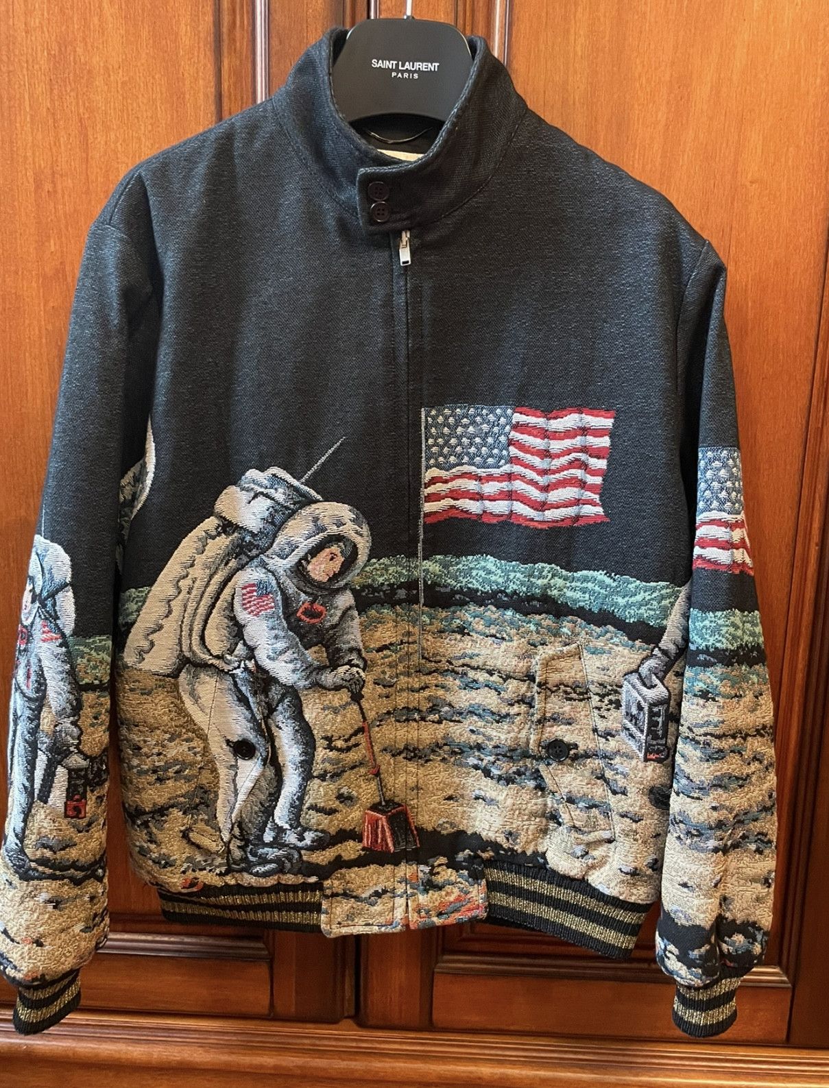 Saint laurent 2024 moon landing jacket