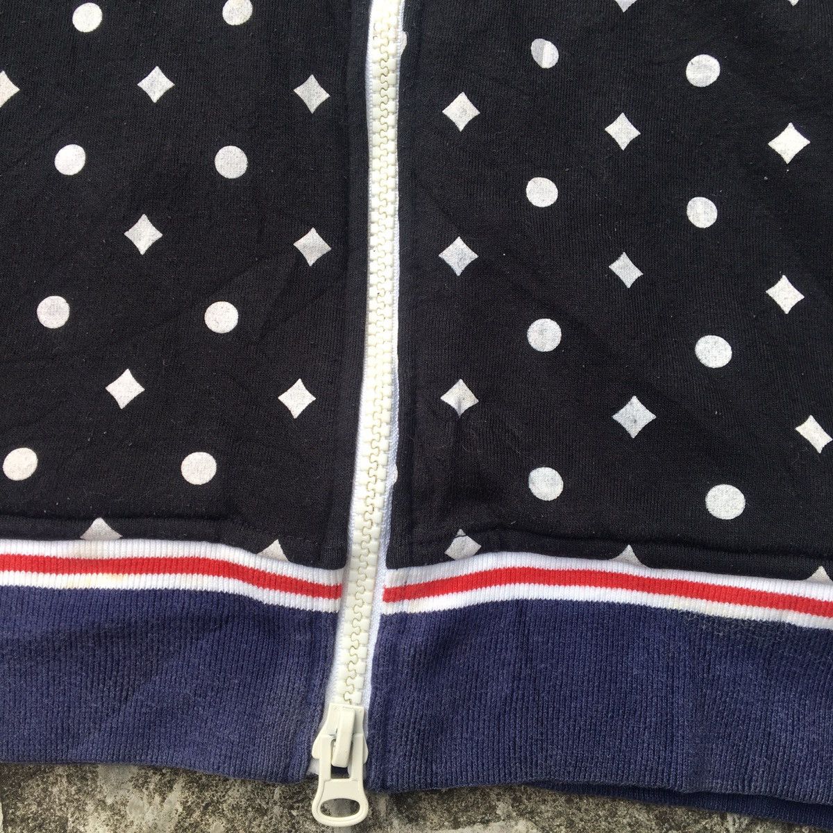 Japanese Brand ILL’S Polkadot zipper hoodie Size US XL / EU 56 / 4 - 3 Thumbnail
