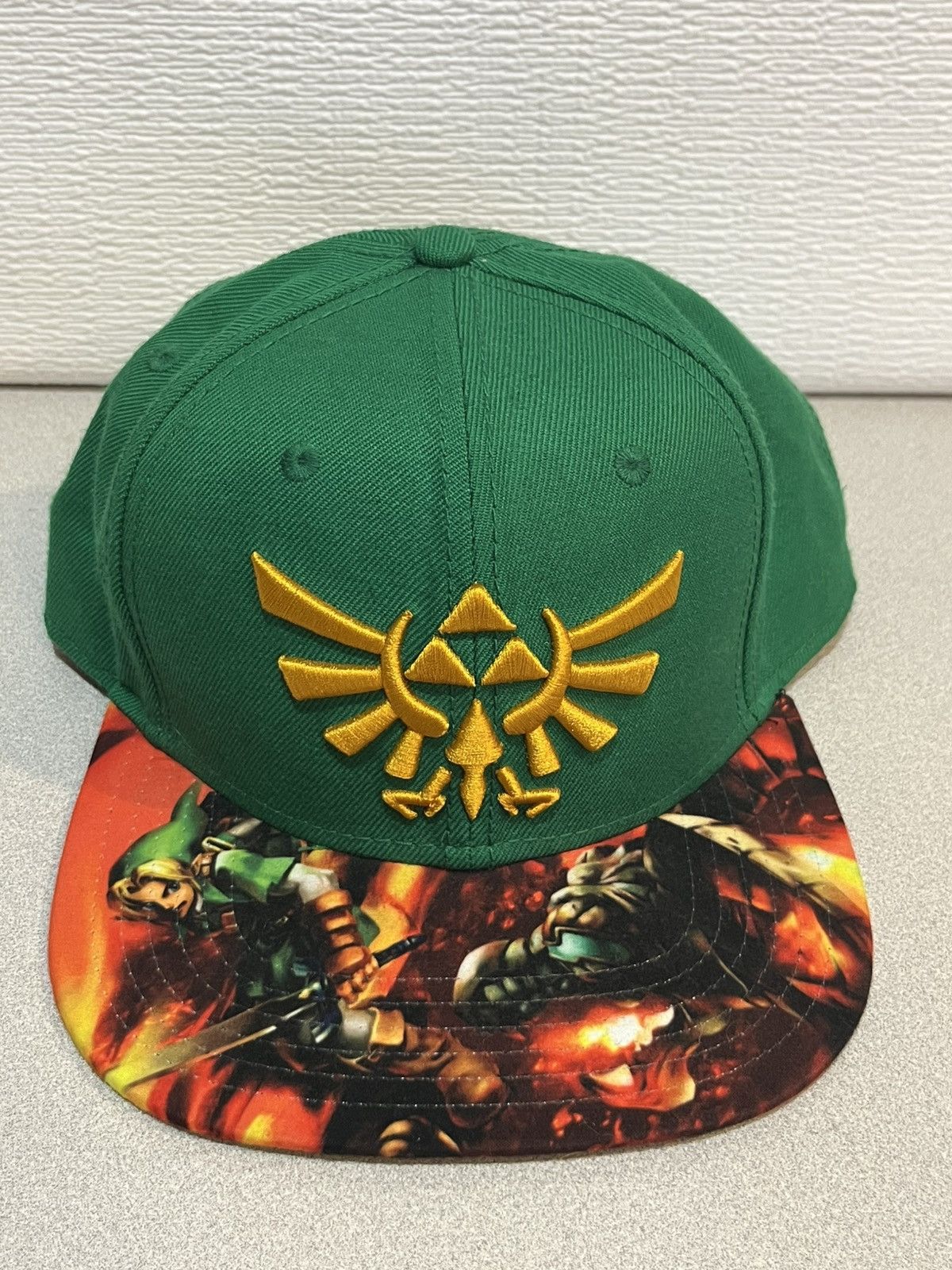 Nintendo The Legend Of Zelda Ocarina Of Time 3D Snapback Hat/Cap Size ONE SIZE - 1 Thumbnail