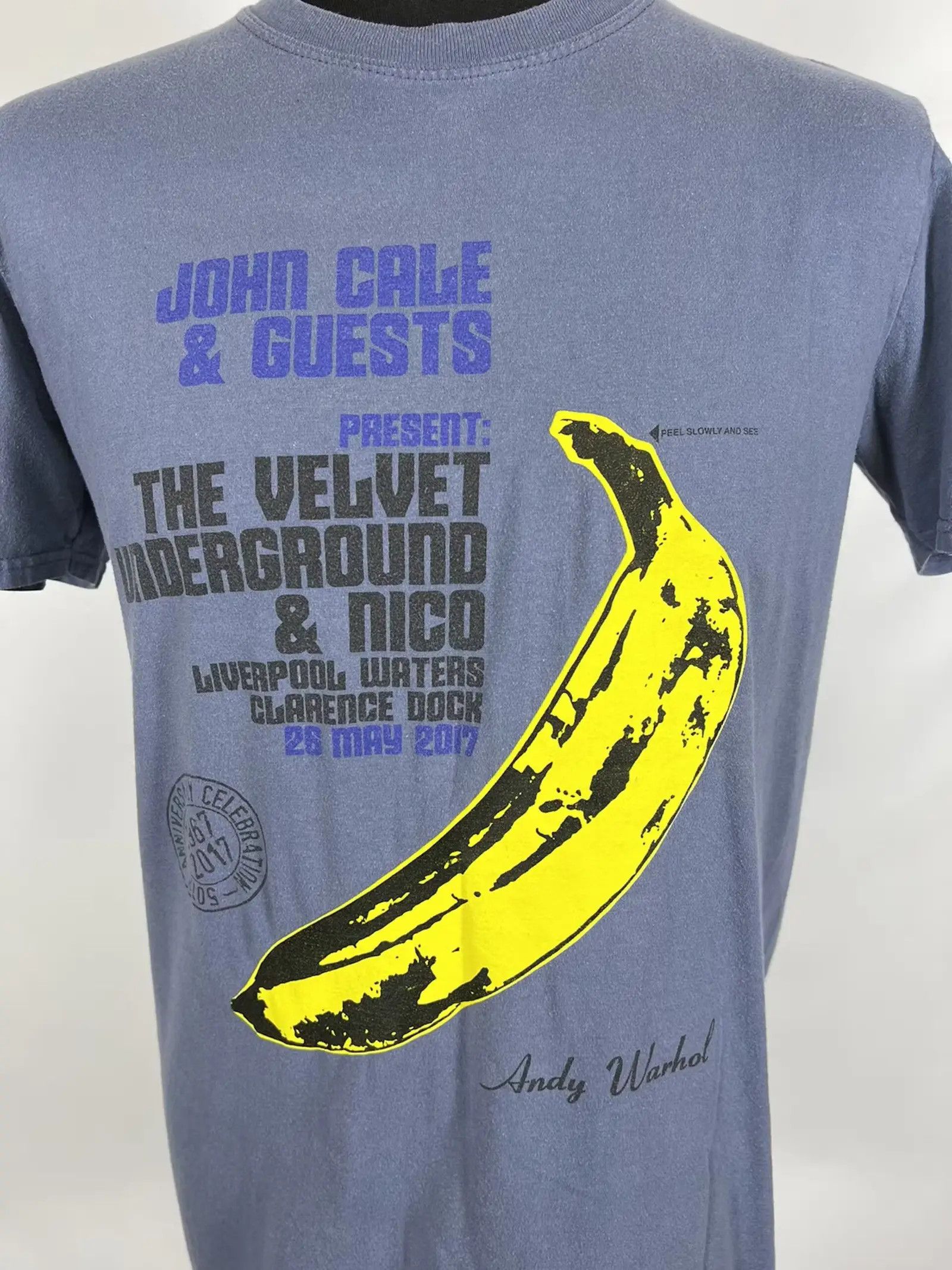 Andy Warhol × Band Tees Andy Warhol the velvet underground & nico t-shirt Size US M / EU 48-50 / 2 - 3 Thumbnail