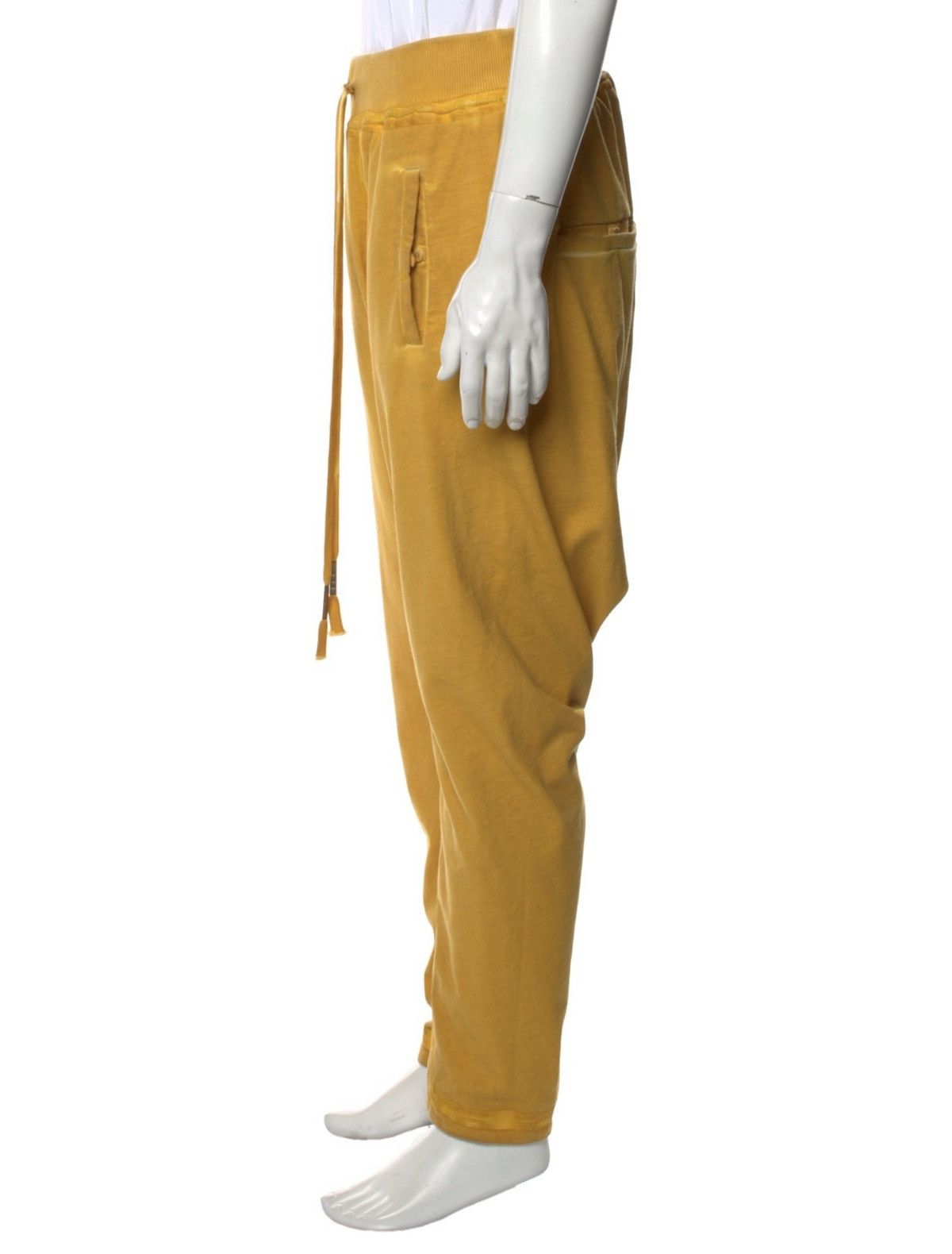 Boris Bidjan Saberi Boris Bidjan Saberi Sz S yellow pants tape seam Size US 30 / EU 46 - 2 Thumbnail