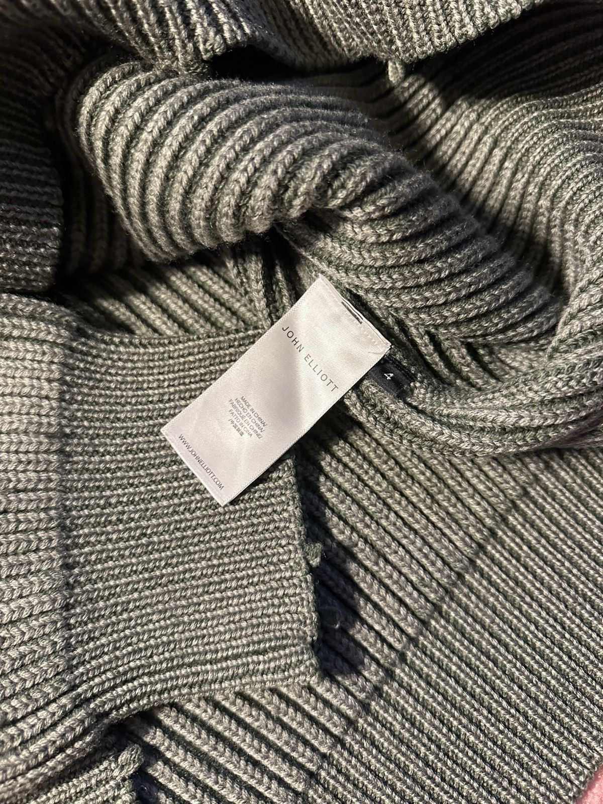 John Elliott John Elliot Structure Wool Knit Crewneck Size US XL / EU 56 / 4 - 4 Thumbnail