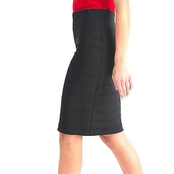 Joseph Ribkoff Essentials Bodycon Pencil Skirt Size 28" / US 6 / IT 42 - 6 Thumbnail