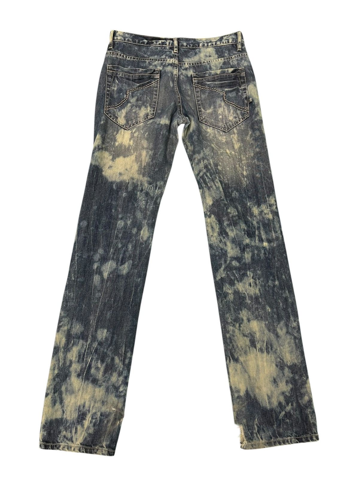 Japanese Brand Slim Jeans Semantic Design Washed goa amiri cdg dior 3🟦1 Size US 30 / EU 46 - 9 Thumbnail
