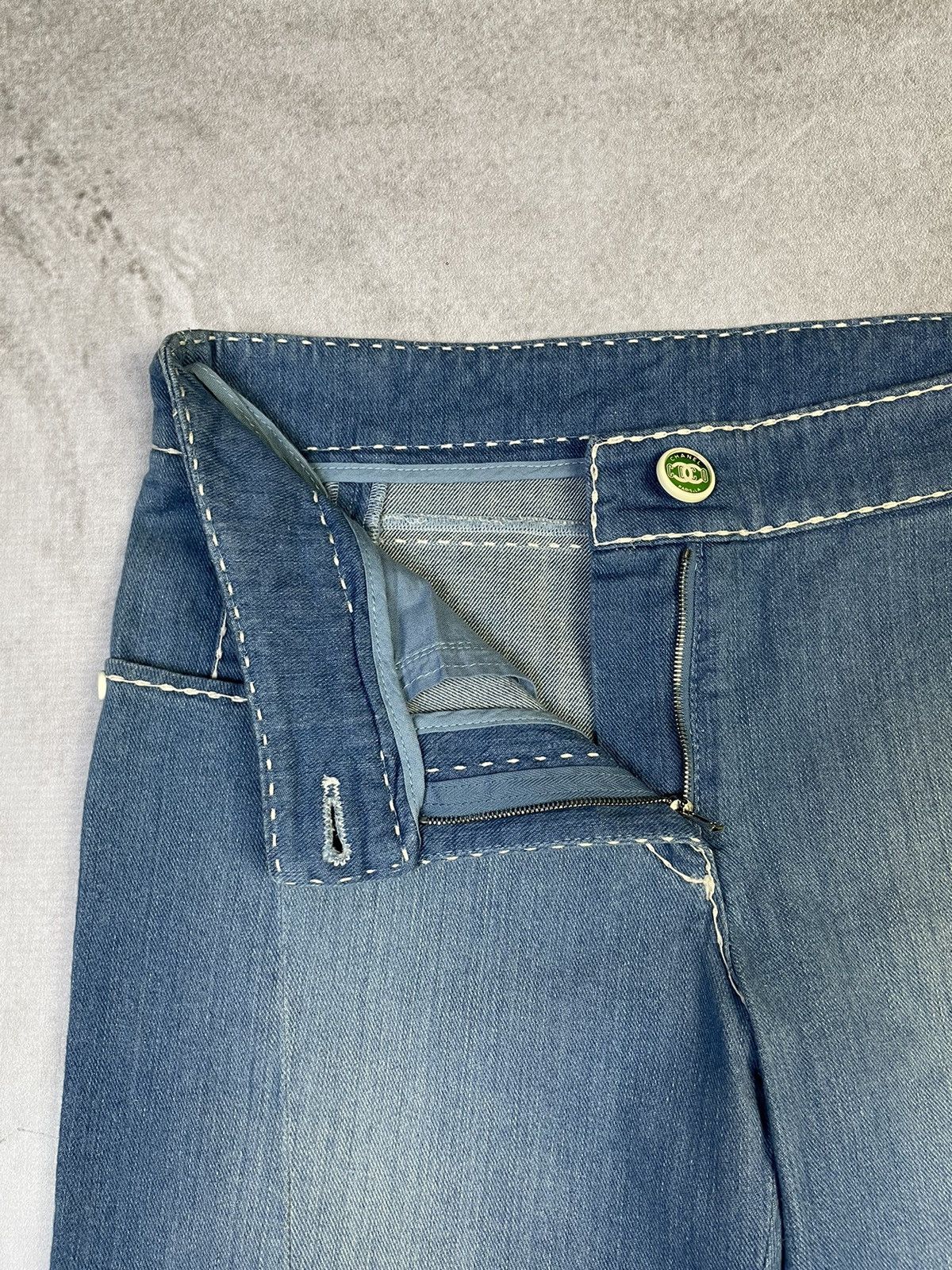 Chanel 08C Cruise 2008 Contrast Stitch Subtle Flare Jeans Size 28" / US 6 / IT 42 - 8 Thumbnail