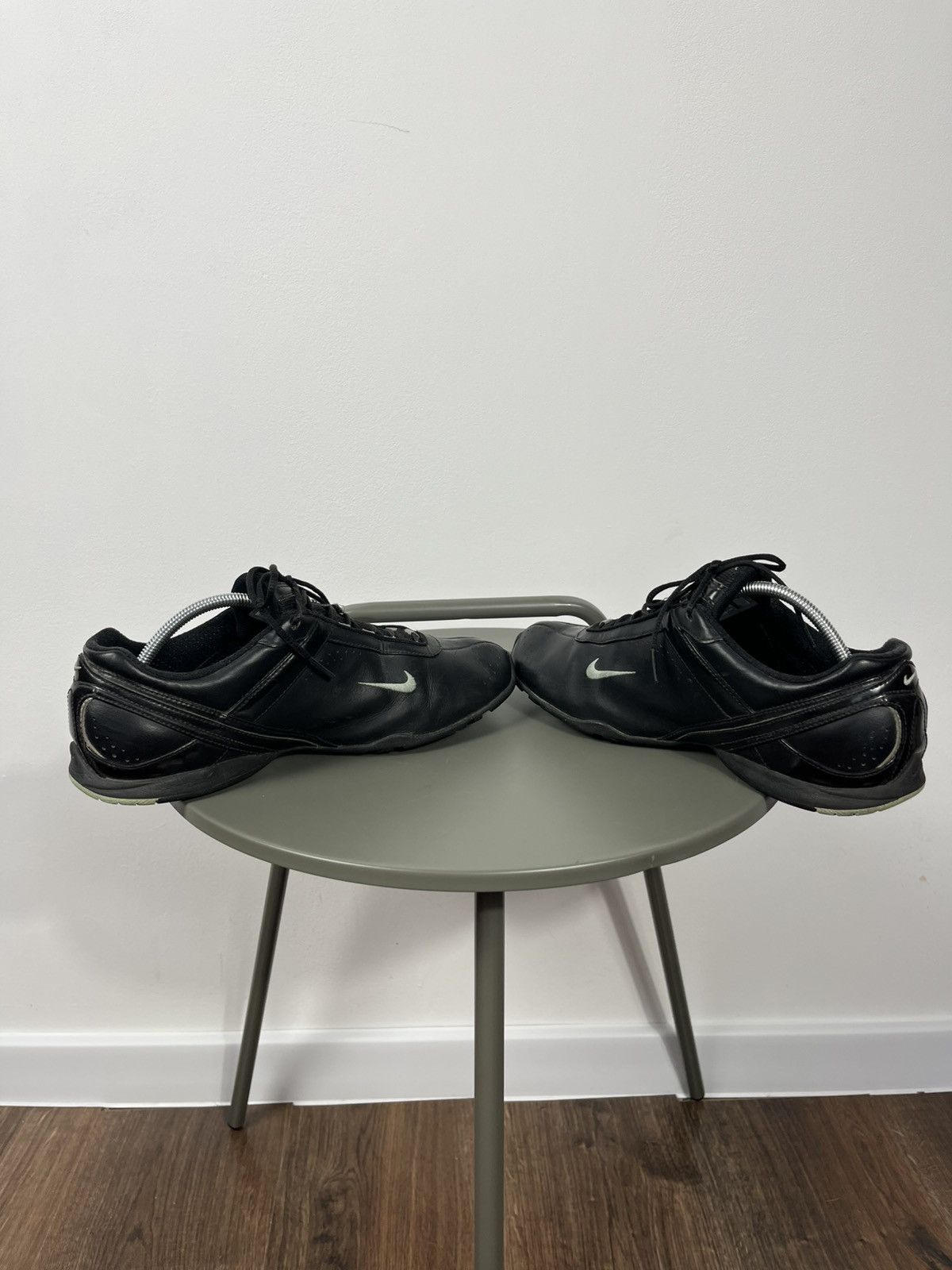 Nike Vintage Nike Air Black Leather Sneakers Women’s US 8.5 Size US 8.5 / IT 38.5 - 8 Thumbnail
