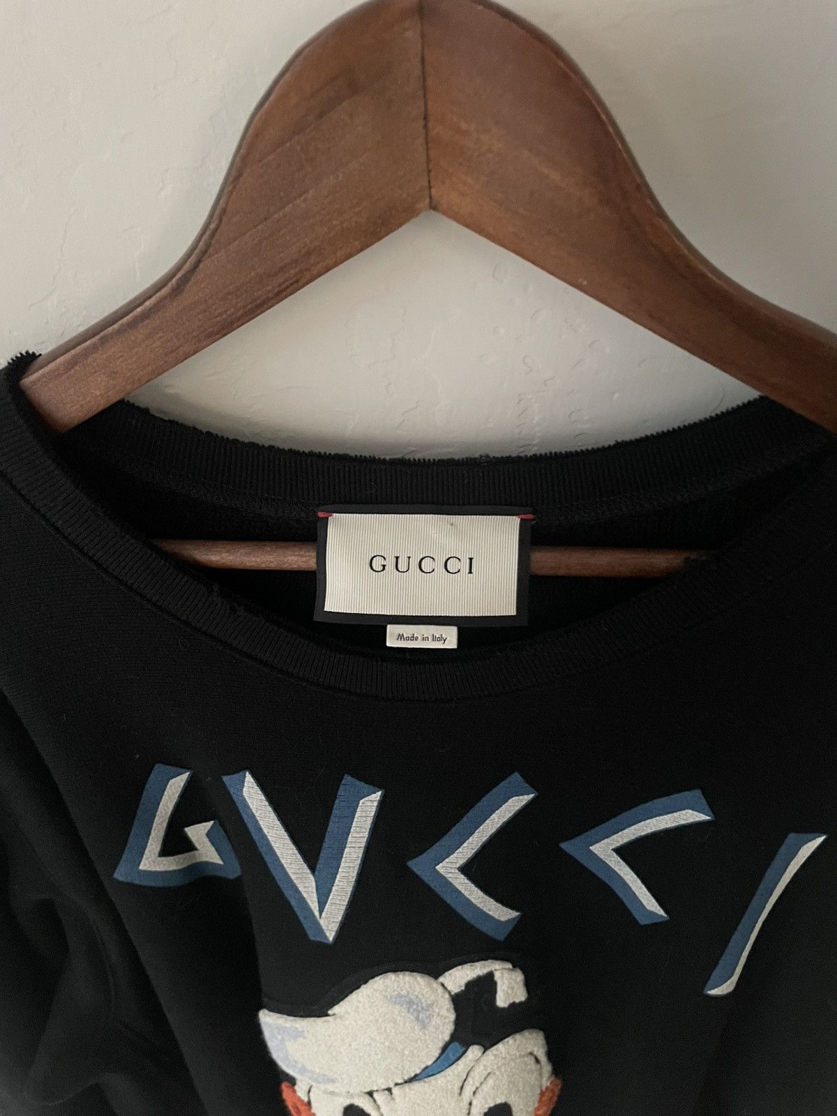 Gucci Gucci Donald Duck Sweatshirt Size US XXL / EU 58 / 5 - 5 Thumbnail