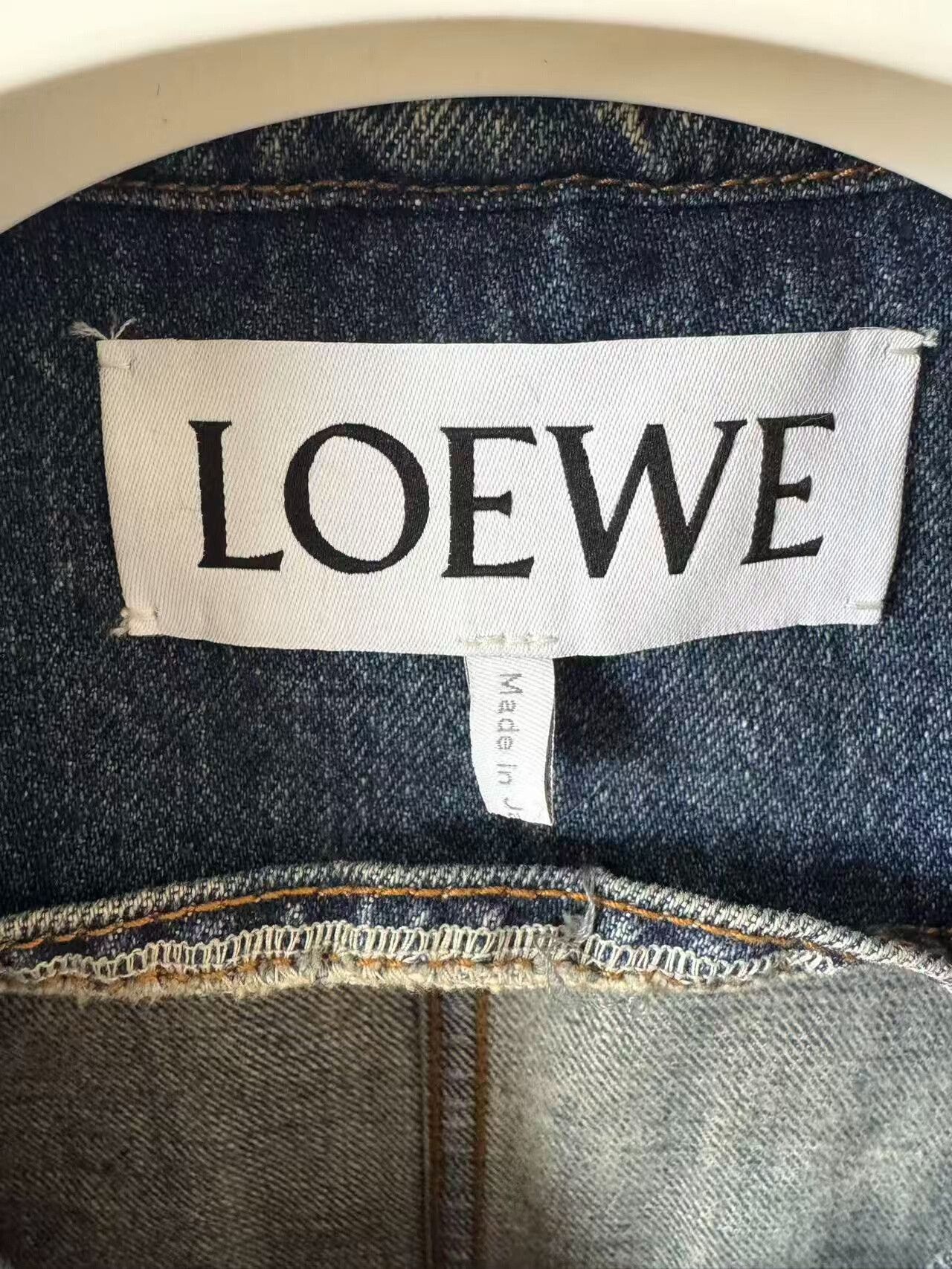 Loewe loewe denim jacket with exceptional softness Size US L / EU 52-54 / 3 - 3 Thumbnail