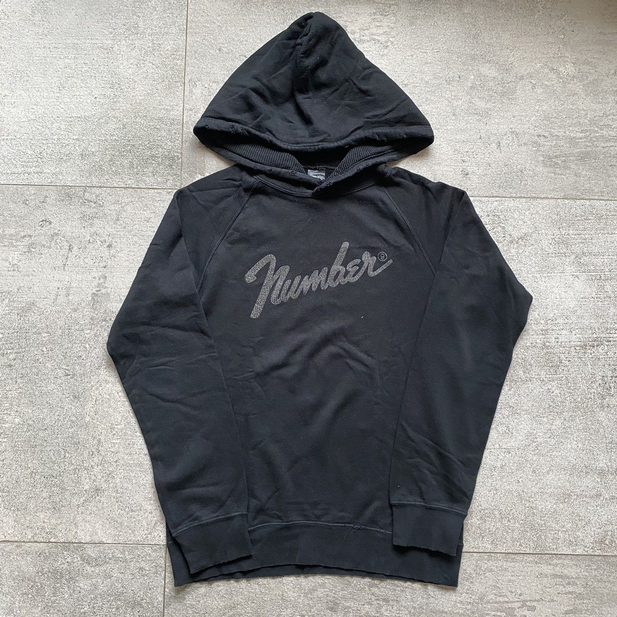 トップス number(n)ine hoodie s size archive Number (N)ine 04ss Number nine skull zip hoodie archive size 2