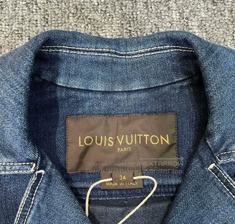Louis Vuitton Louis Vuitton denim jacket Size XXS / US 00 / IT 34 - 4 Thumbnail