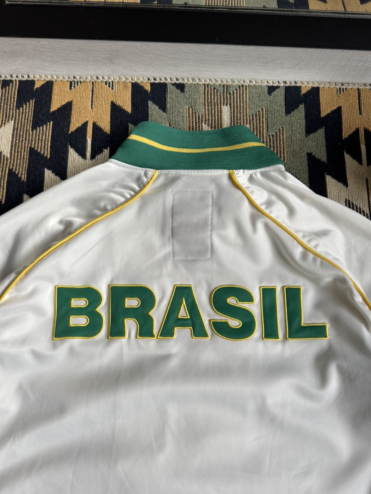 Vintage Vintage Brazil Blockcore Y2K Track Top Jacket Size US XL / EU 56 / 4 - 5 Thumbnail