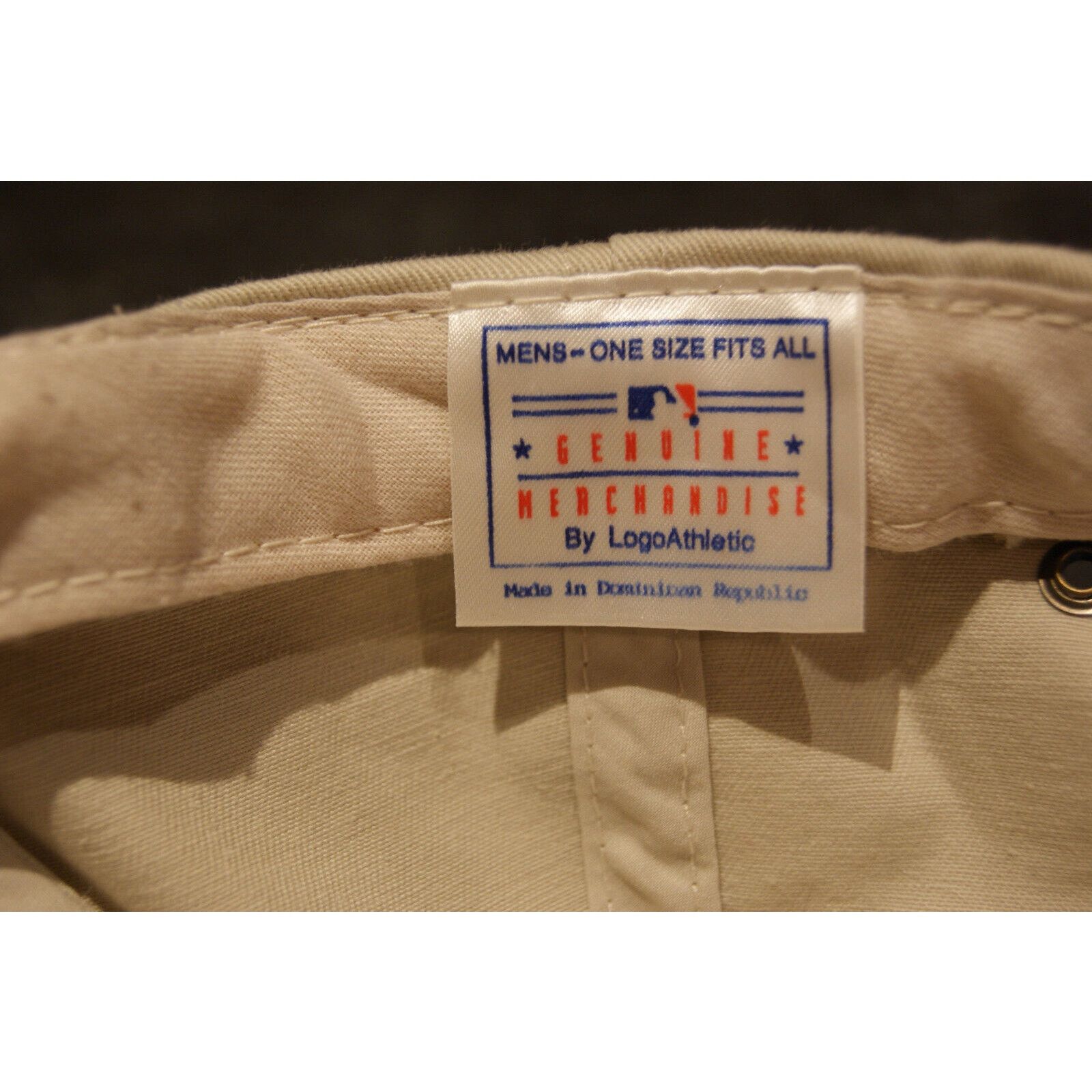 Logo Athletic VTG Chicago Cubs Strapback Hat Cap Logo Athletic Shark Tooth Size ONE SIZE - 7 Thumbnail