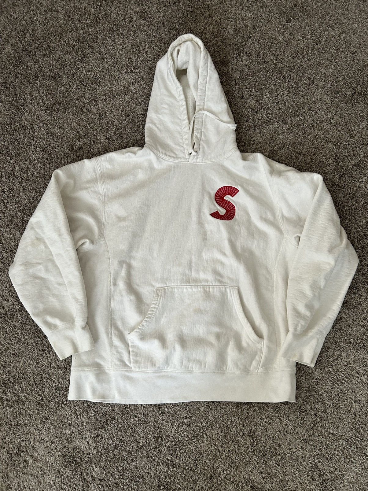 Supreme S Logo Hoodie | Grailed