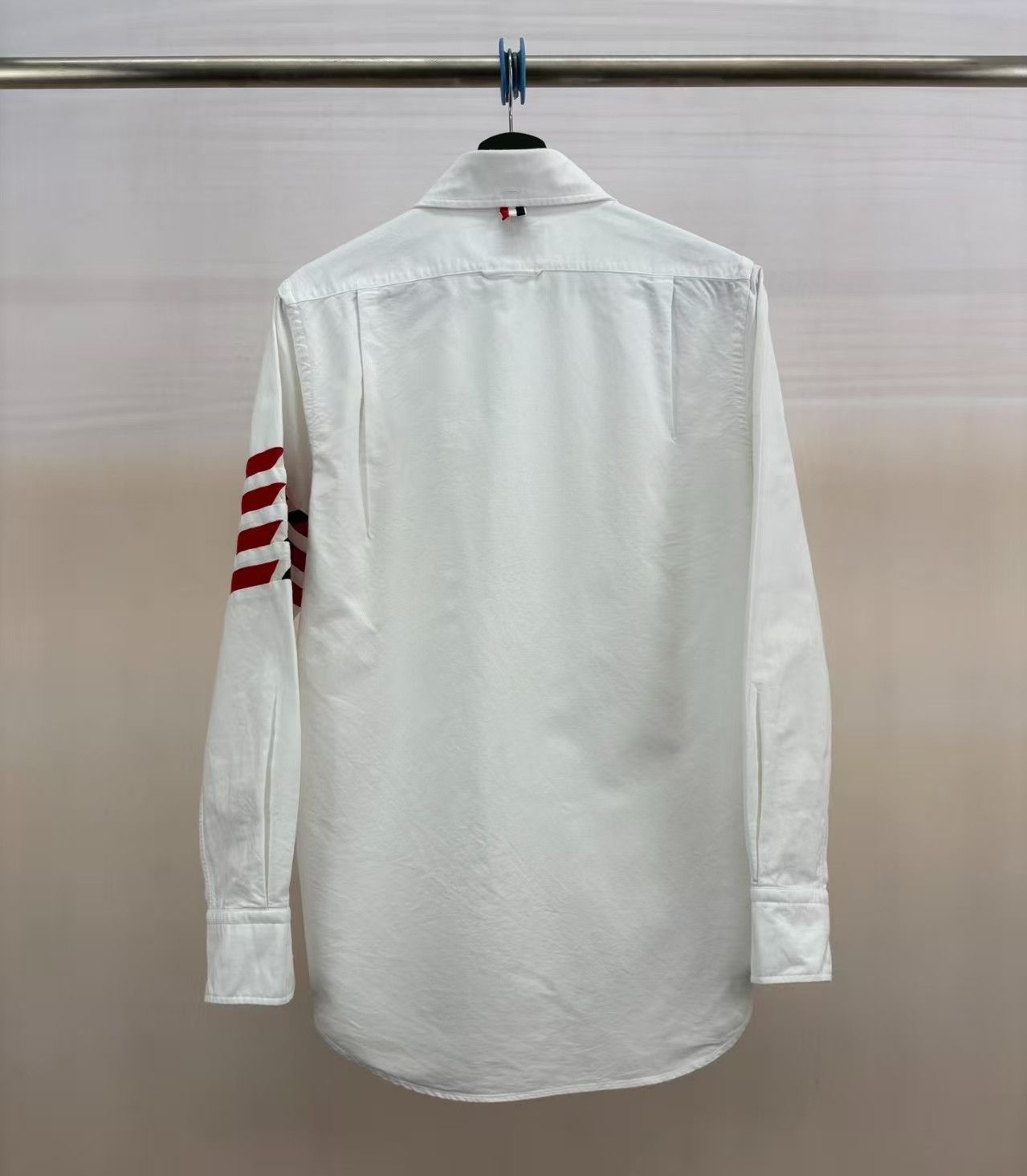 Thom Browne Thom Browne Oxford Cloth Shirt with Stripes - dmc Size US XL / EU 56 / 4 - 2 Thumbnail
