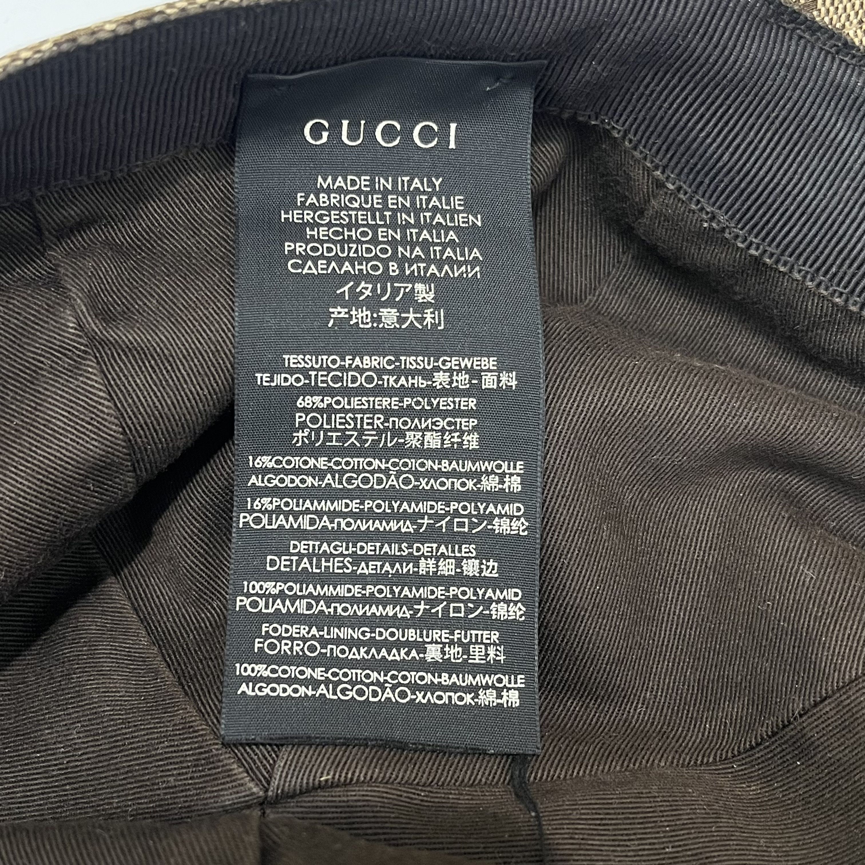 Gucci Gucci Original GG Canvas Baseball Cap Brown Size ONE SIZE - 8 Thumbnail