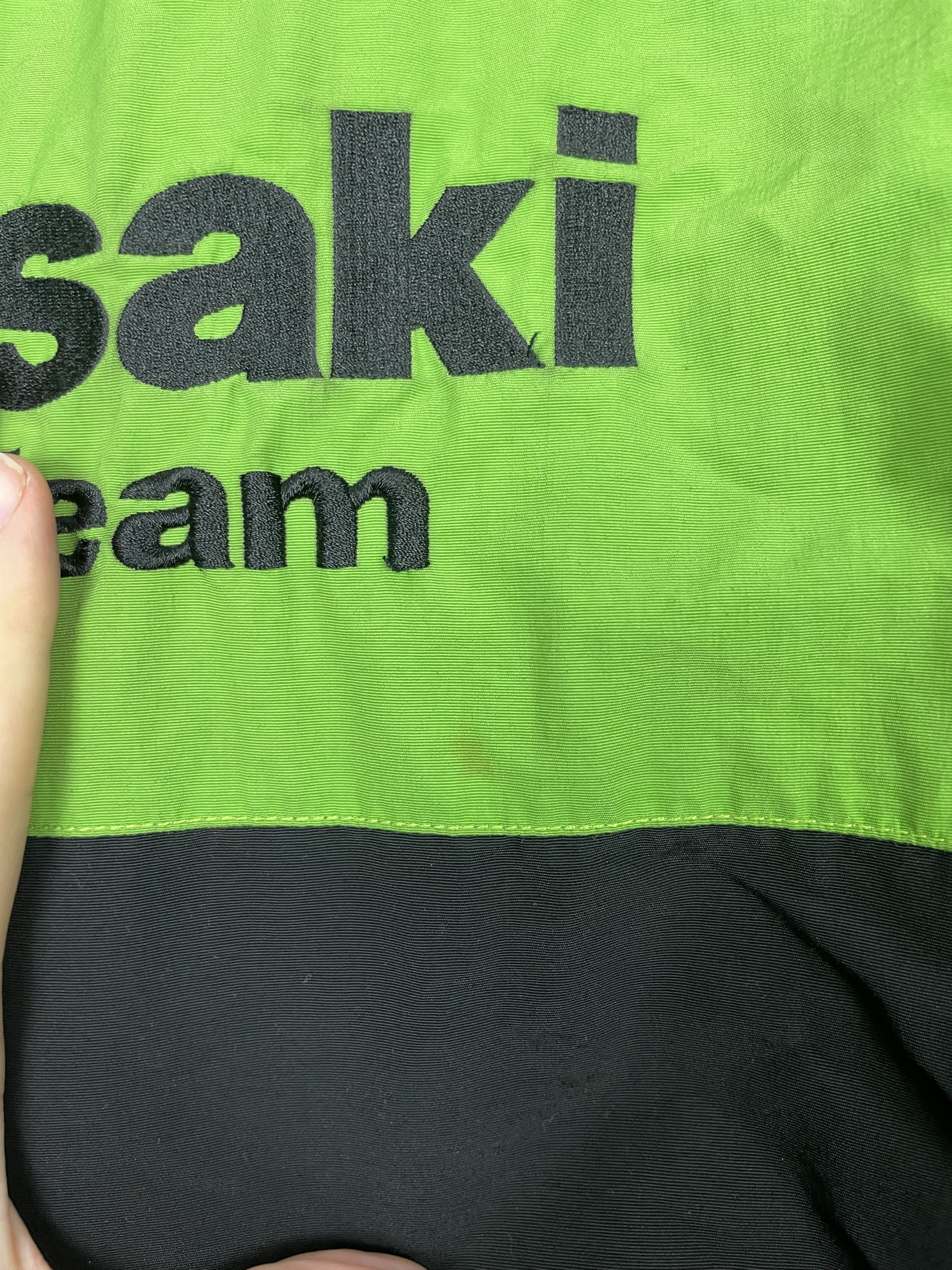 Japanese Brand × Vintage Kawasaki racing jacket vintage Motogp rare 90s 00s motorcycl Size US XL / EU 56 / 4 - 11 Thumbnail