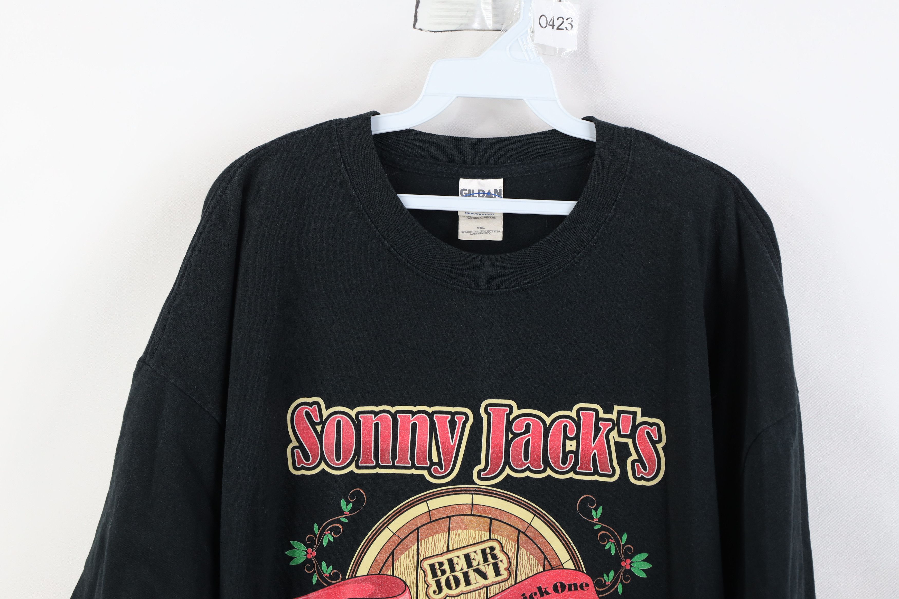 Vintage Vintage Sonny Jack's Beer Joint Pub New Riegel Ohio T-Shirt Size US XXL / EU 58 / 5 - 2 Thumbnail
