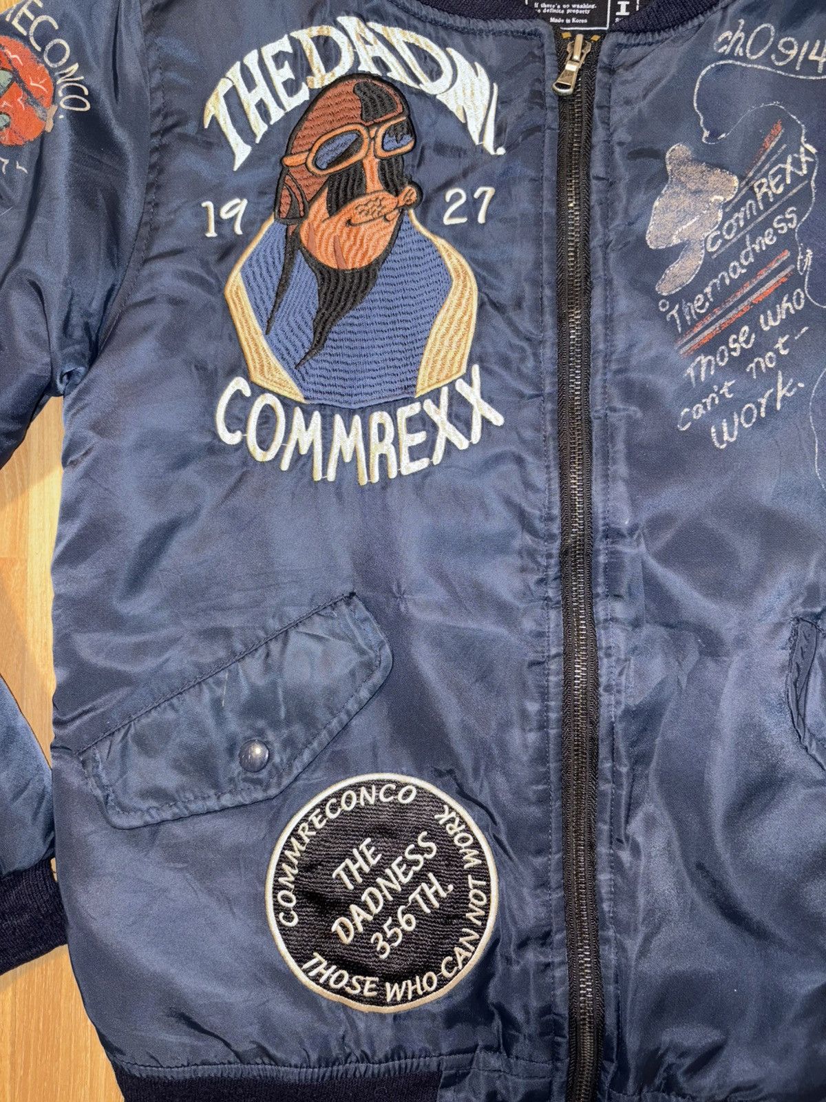 Vintage U.S.A.F x vietnam squadran x flying Jacket Size US XXS / EU 40 - 4 Thumbnail