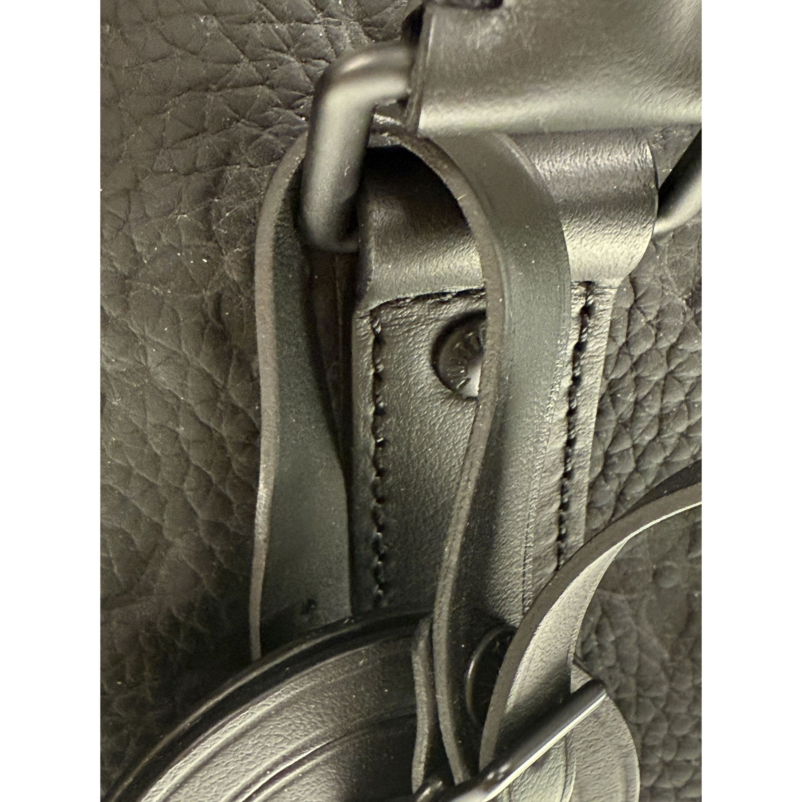 Louis Vuitton Louis Vuitton Black Monogram Embossed Leather Mini Duffel Ba Size ONE SIZE - 12 Thumbnail
