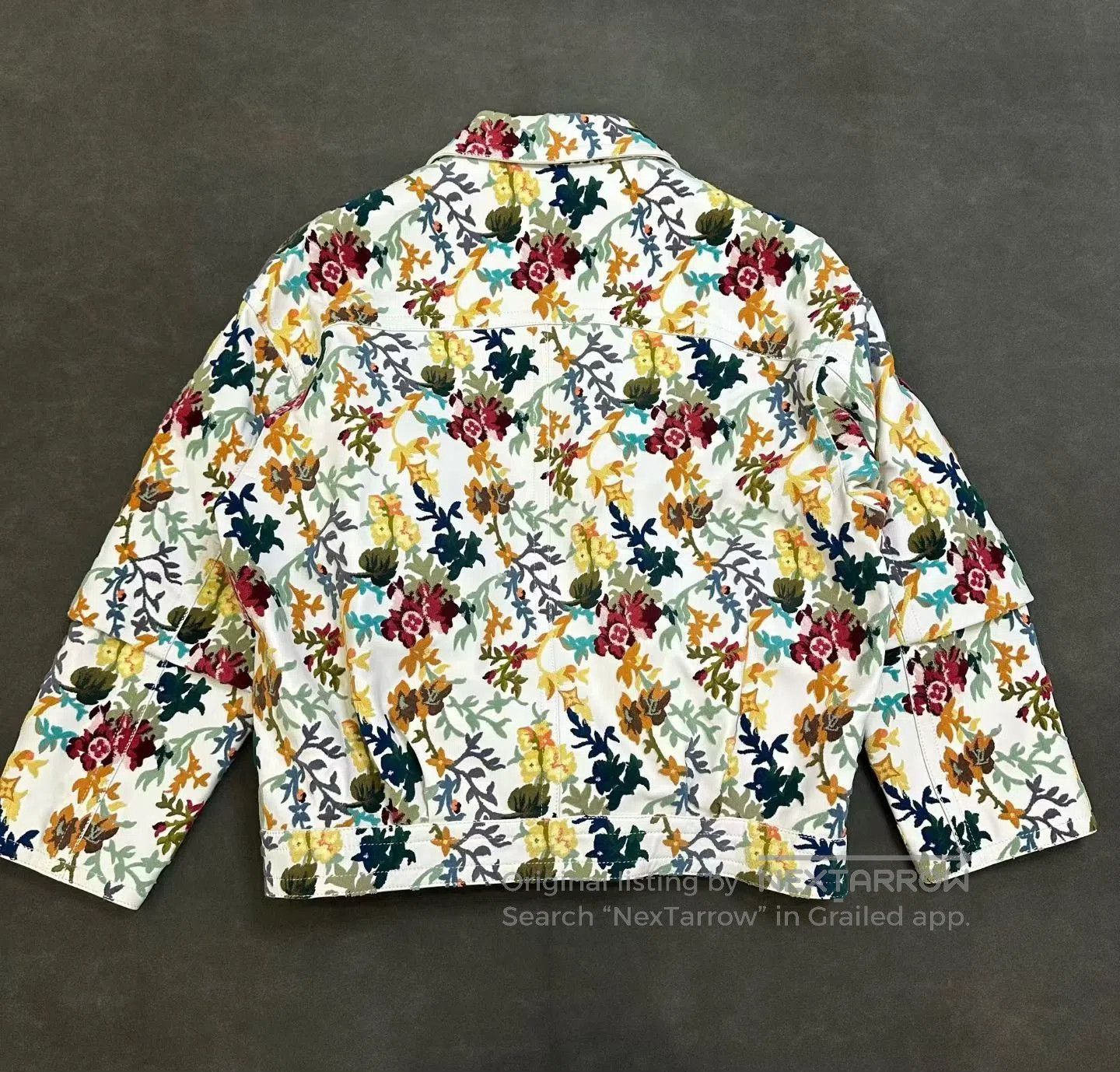 Louis Vuitton Louis Vuitton FW22 MTO Flocked Embroidery Jacket. Size US XL / EU 56 / 4 - 2 Thumbnail