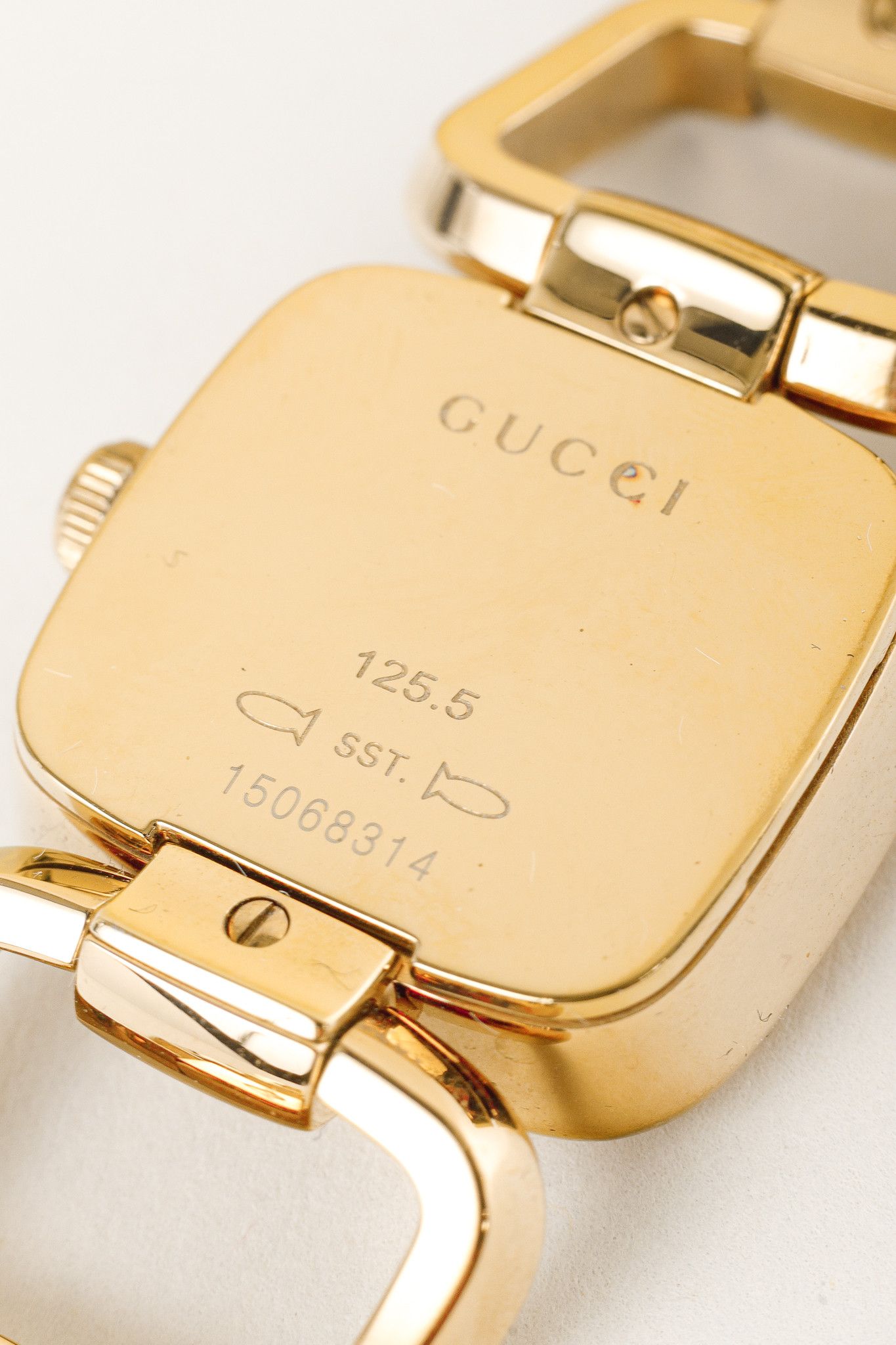 Gucci Gucci 125.5 G Gold-Tone Bracelet Watch Size ONE SIZE - 5 Thumbnail
