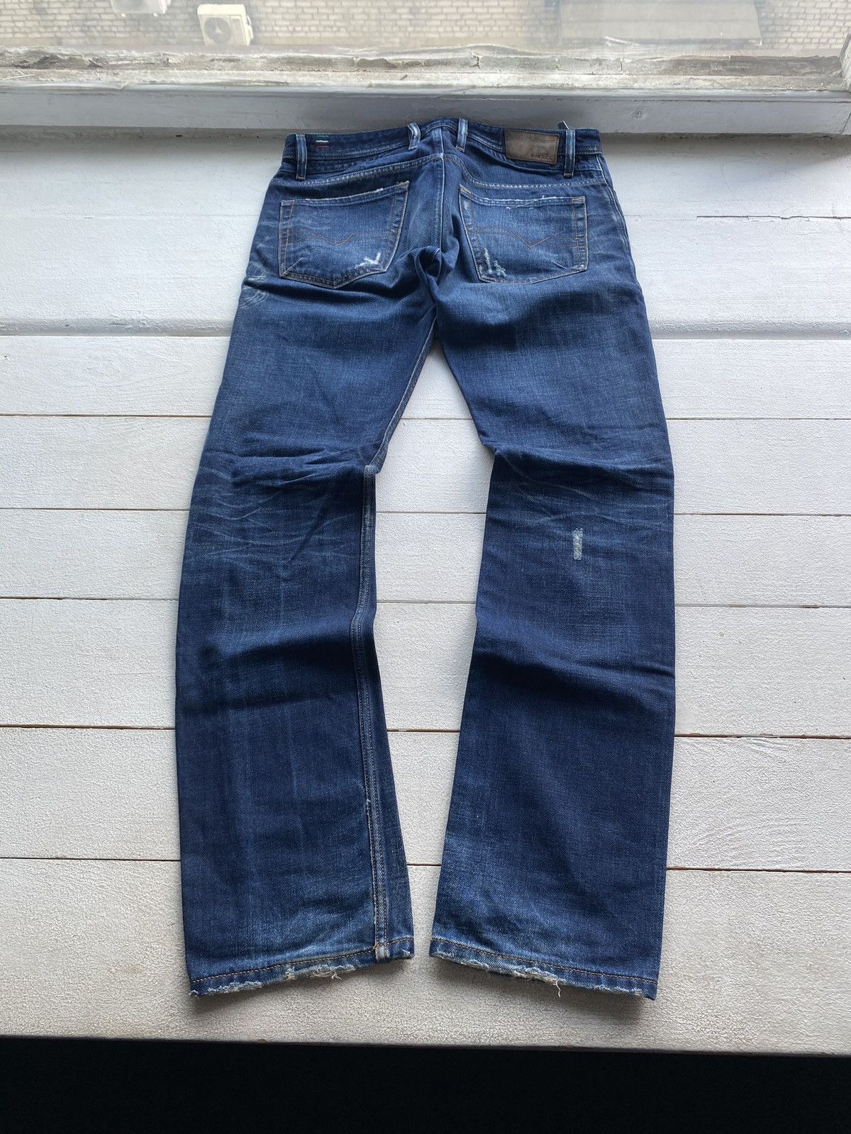 Diesel × Vintage 🔥Opium Diesel Punk Mens Gothic Emo Distressed Jeans Rare Size US 32 / EU 48 - 4 Thumbnail