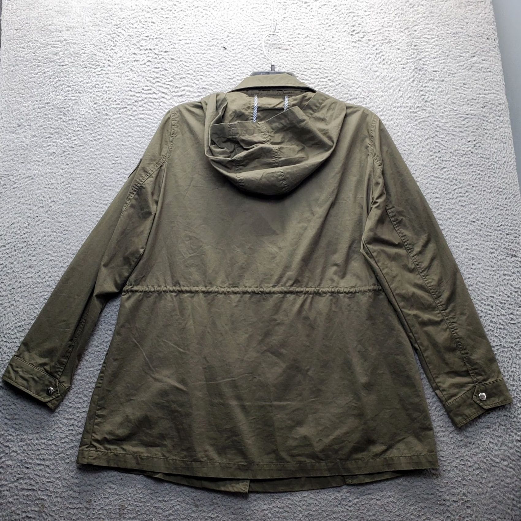 Tommy Hilfiger Tommy Hilfiger Jacket Womens XXL Green Hooded Full Zip Snap Pockets Casual Outdoor Size XXL / US 16-18 / IT 52-54 - 2 Thumbnail
