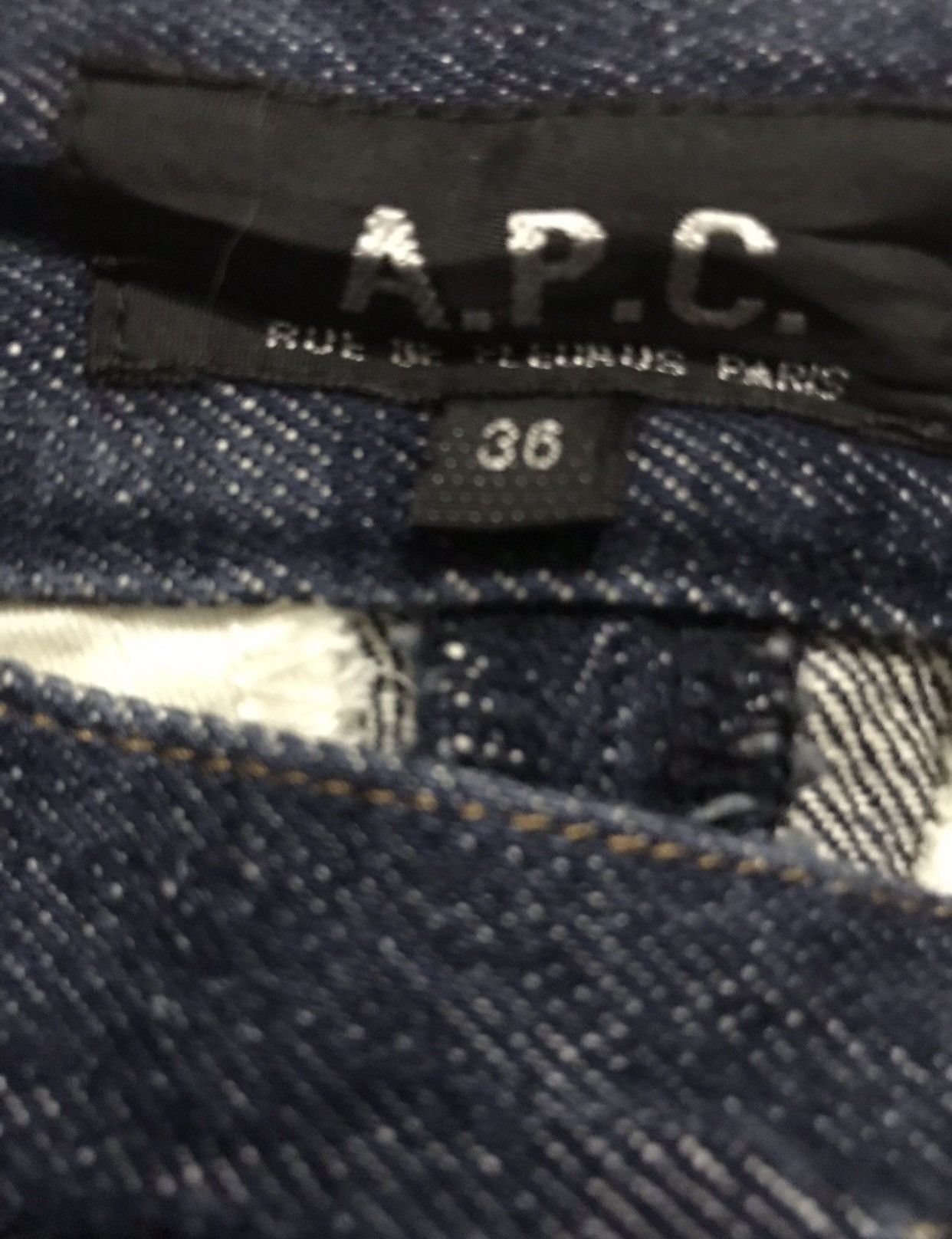 A.P.C. Vtg A.p.c Denim Short Pant Size 28" / US 6 / IT 42 - 8 Thumbnail