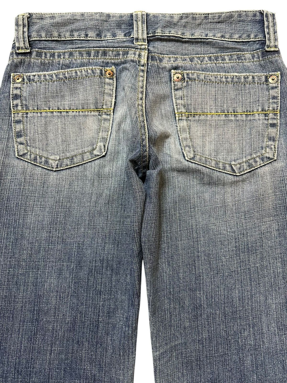 Uniqlo Vintage Japanese Uniqlo Blue Stone Wash Bootcut Wide Leg Size US 31 - 5 Thumbnail