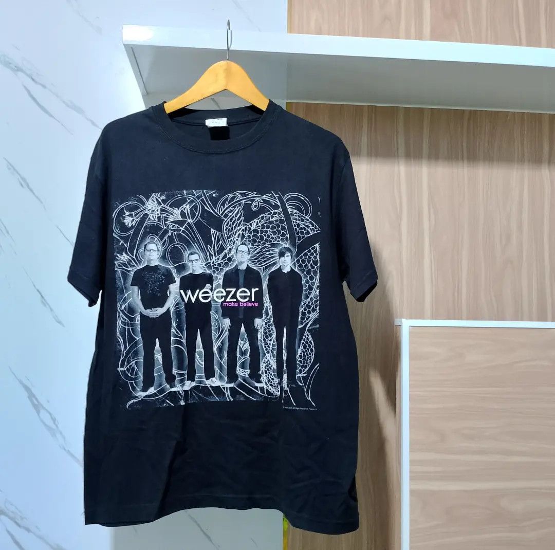 Band Tees × Vintage Tshirt Weezer - Make Believe | Grailed