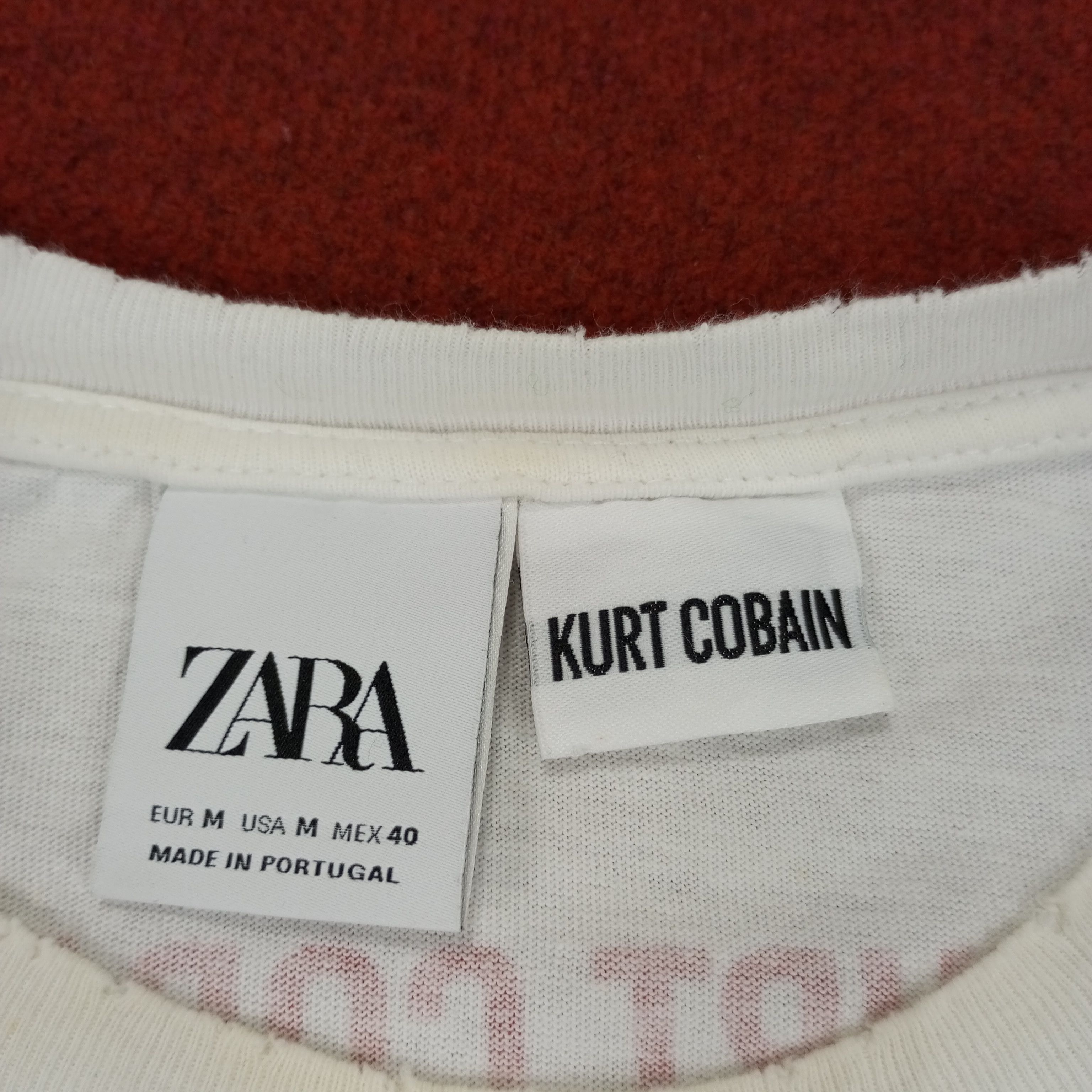 Kurt Cobain X Zara Nirvana Band Singer Phototees Style