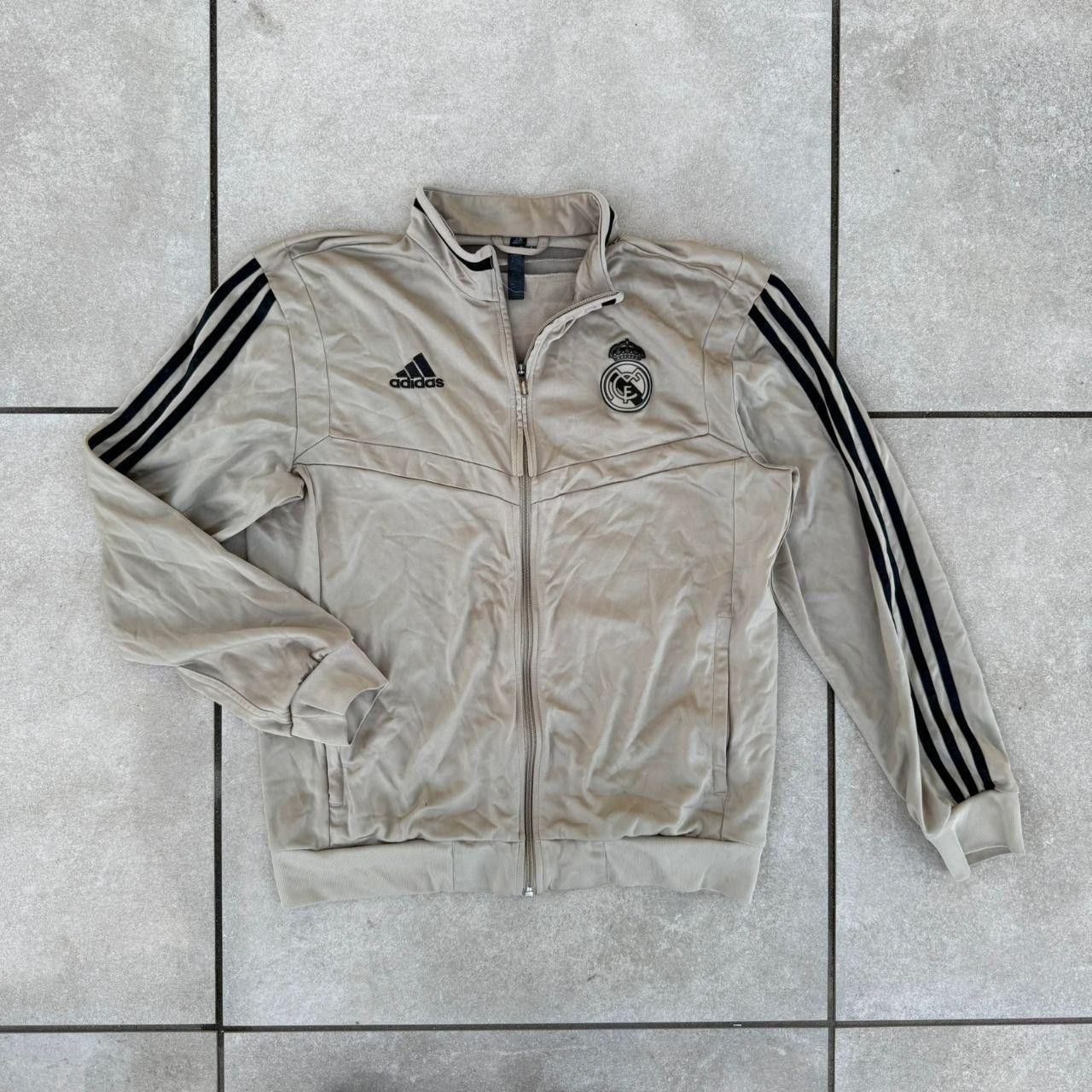 Adidas Adidas Real Madrid Sweatshirt Zip Up Football Jersey Size US M / EU 48-50 / 2 - 1 Thumbnail
